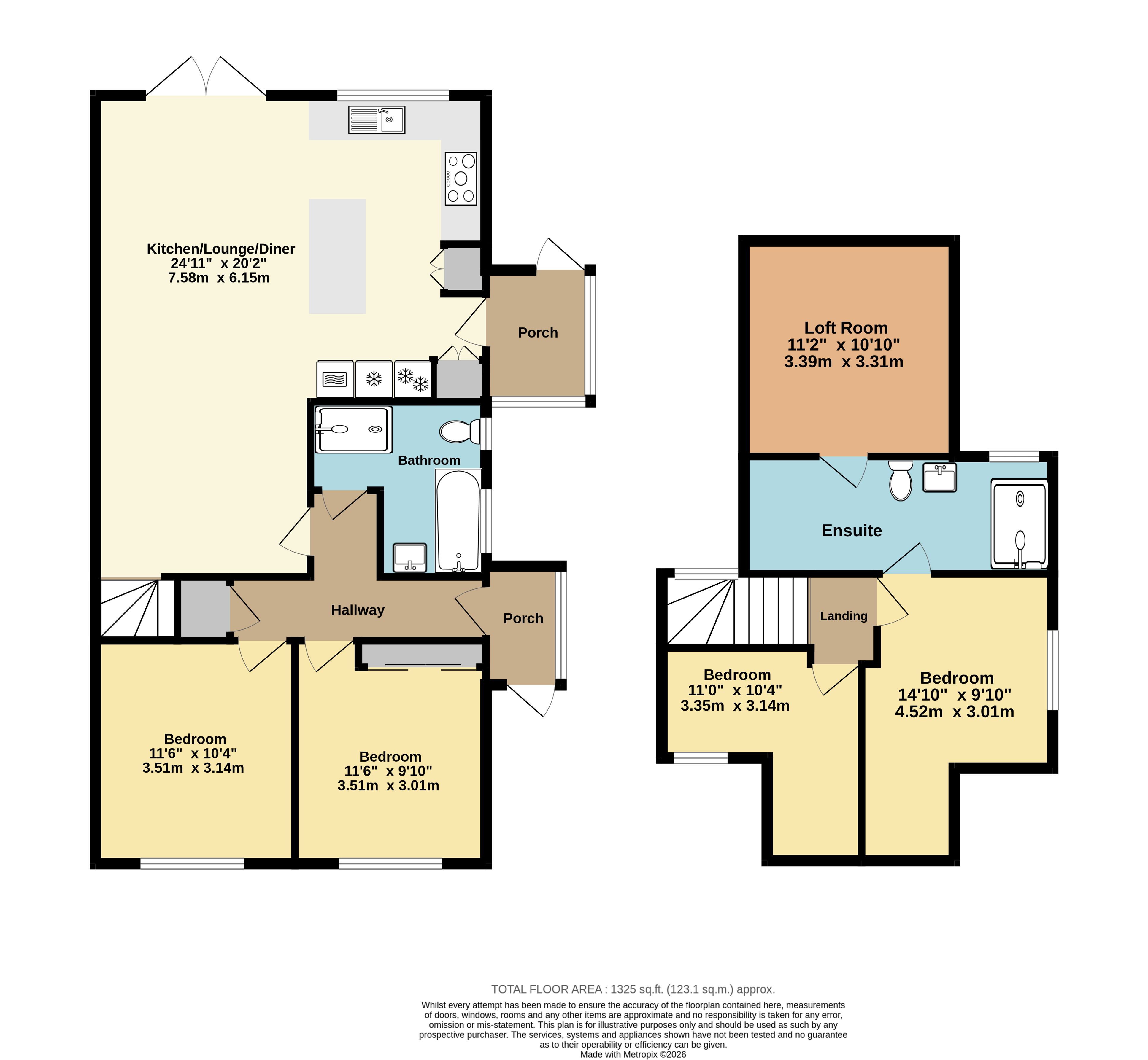 109, Russell Drive, Kent floorplan