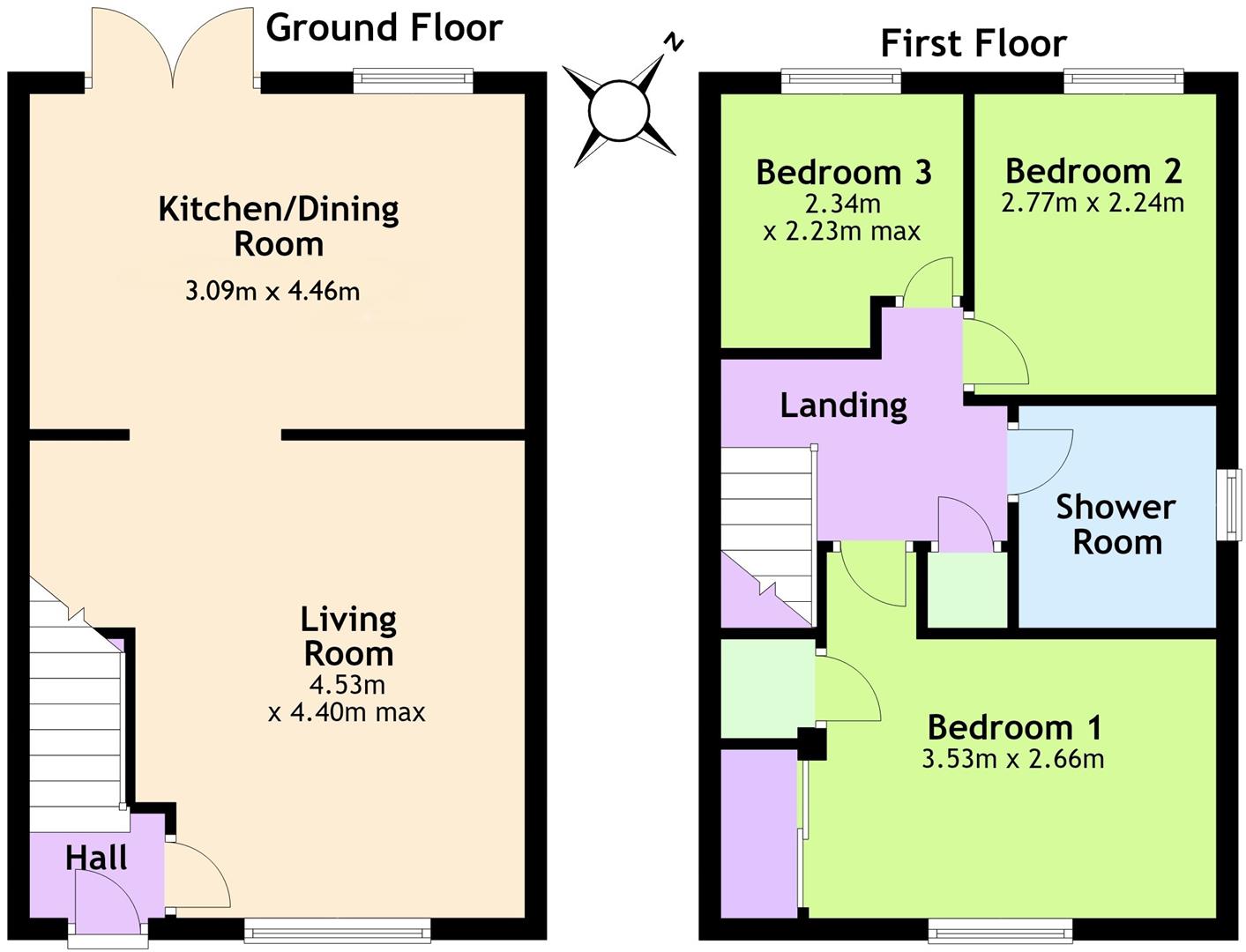 8, St. Josephs Close, Caldicot floorplan