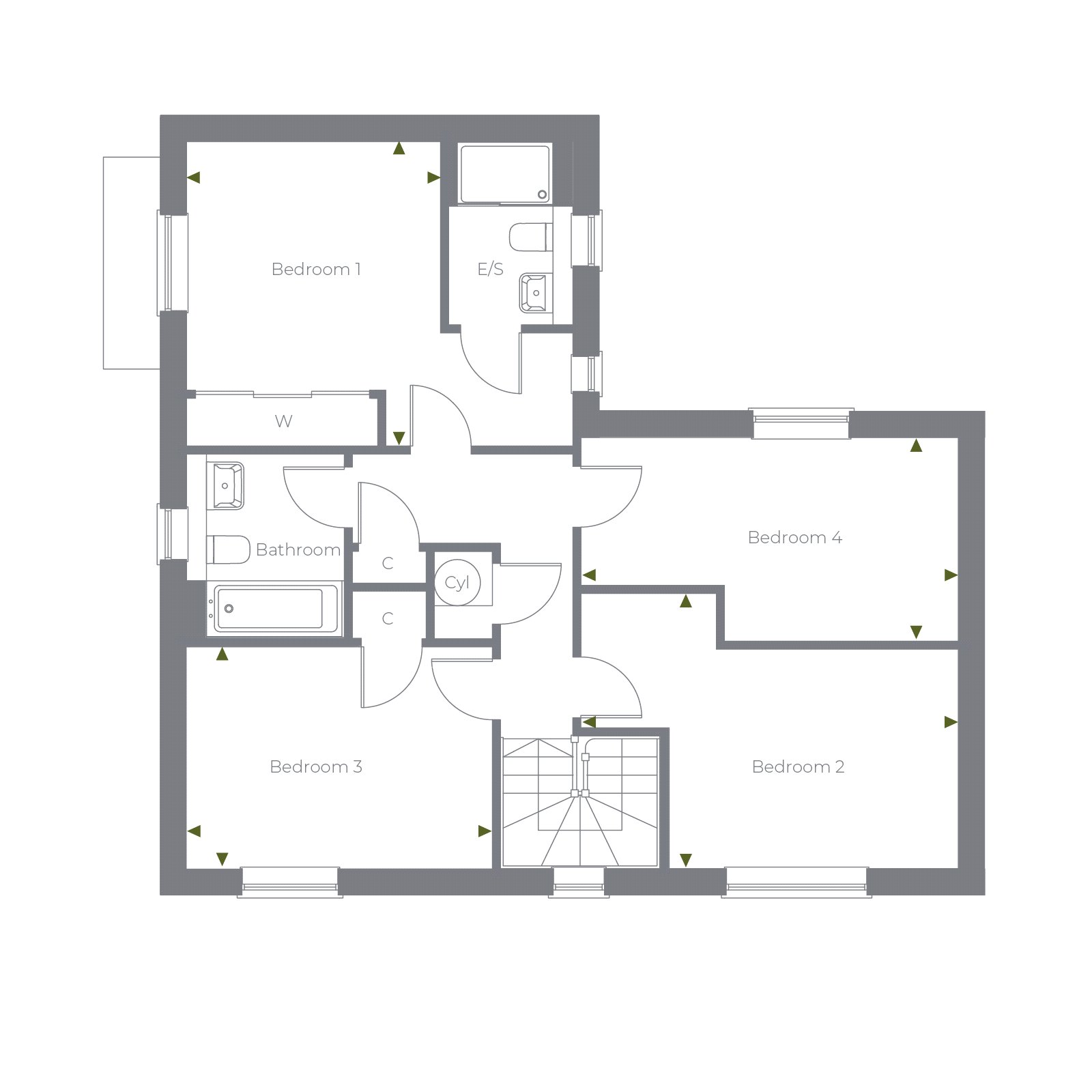 Plot 25, Gascoigne Park,, Plot 25, Gascoigne Park, Milborne Port floorplan
