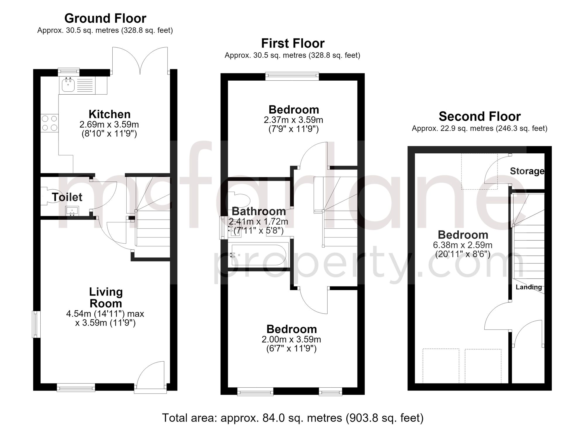Homington Avenue, Swindon floorplan