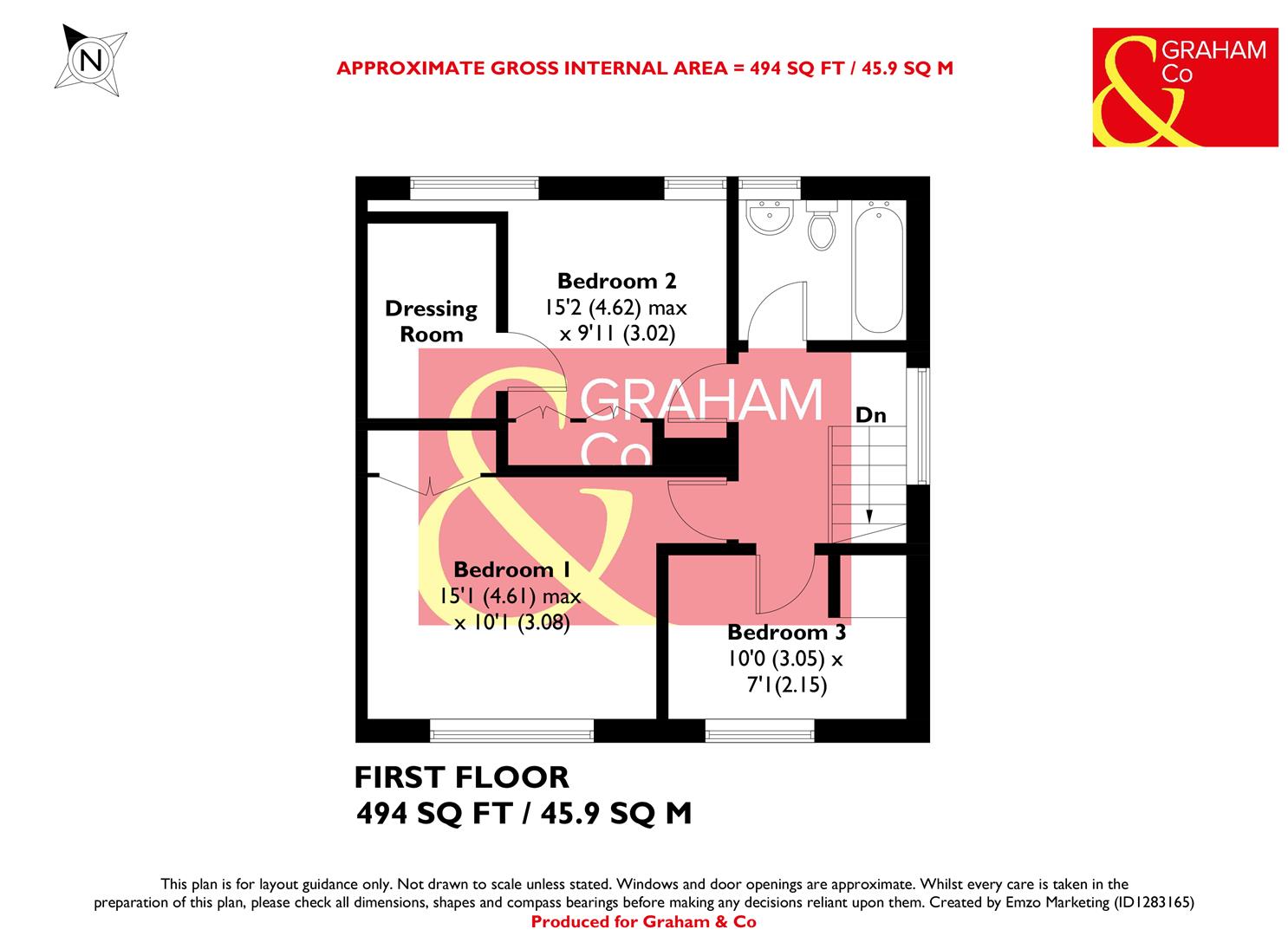 51, Nepaul Road, Tidworth floorplan