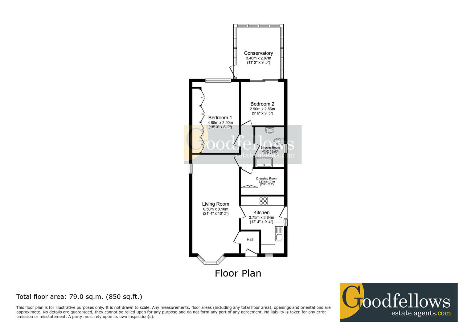89, Aldeburgh Avenue, Newcastle Upon Tyne floorplan