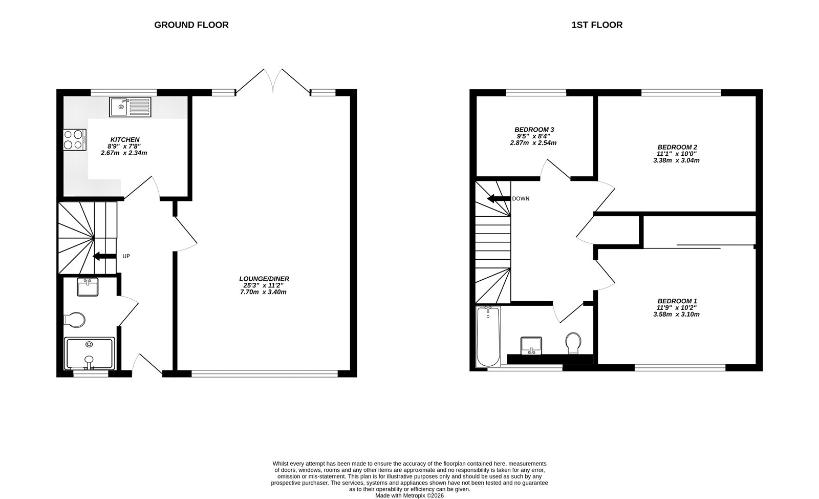 62, Aldwick Close, Hampshire floorplan