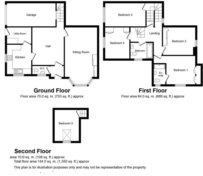 Rockvilla, Turners Hill floorplan