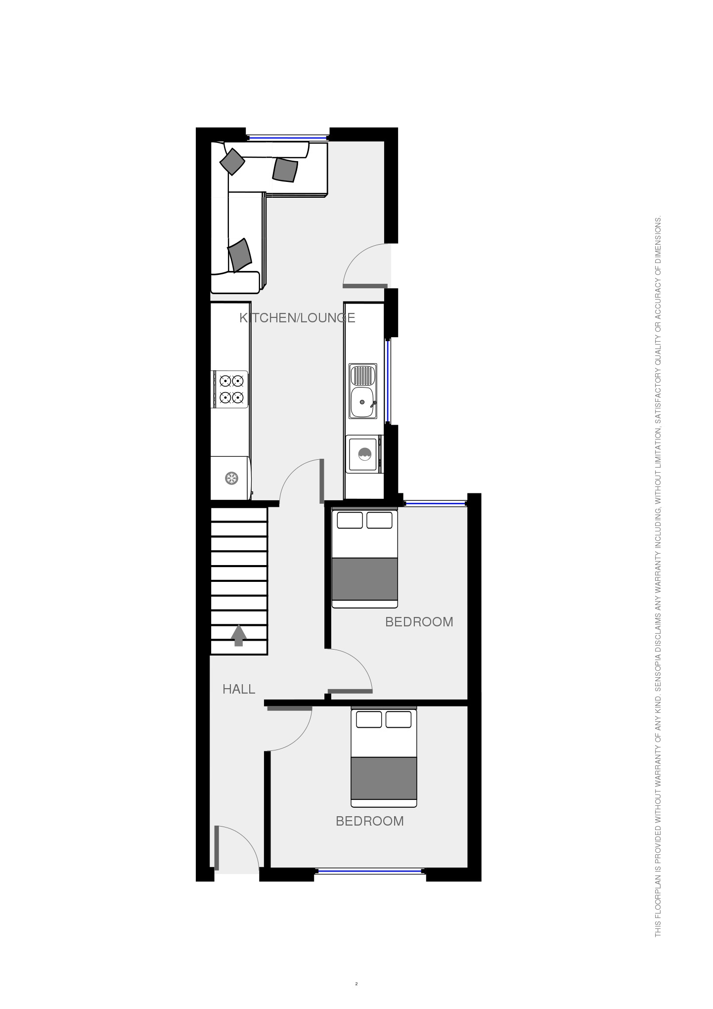 Malefant Street(*), Cardiff floorplan