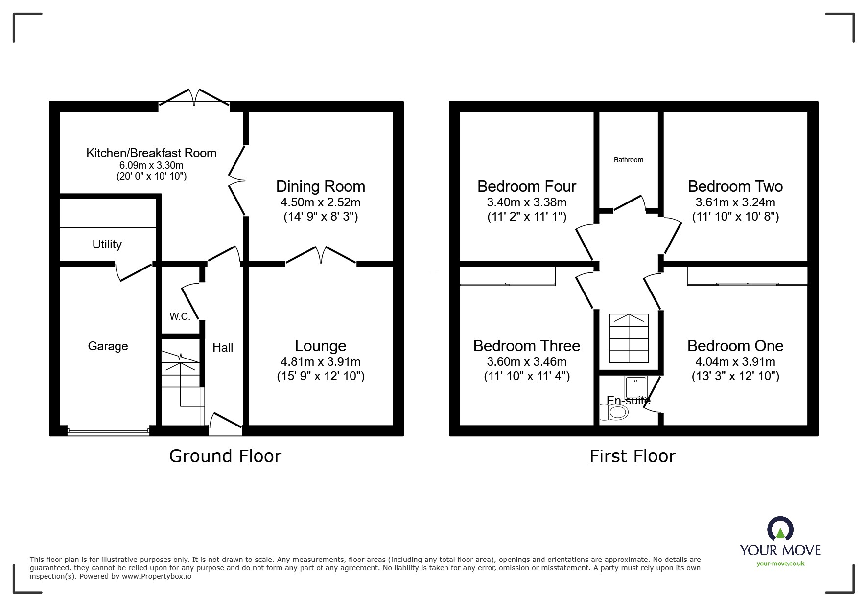 36, Queen Victoria Drive, Derbyshire floorplan