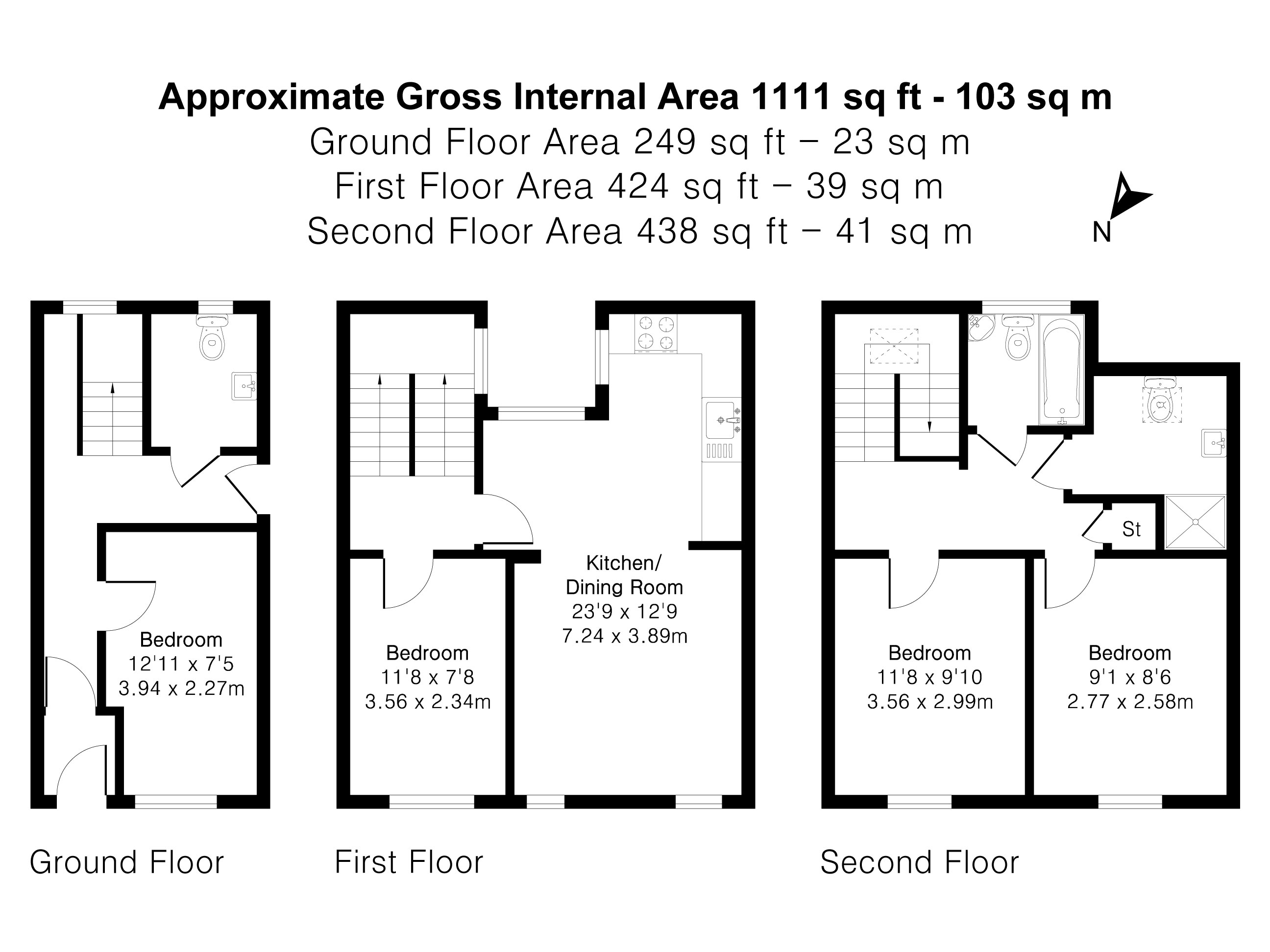 4, Little Brewery Street, Oxfordshire floorplan