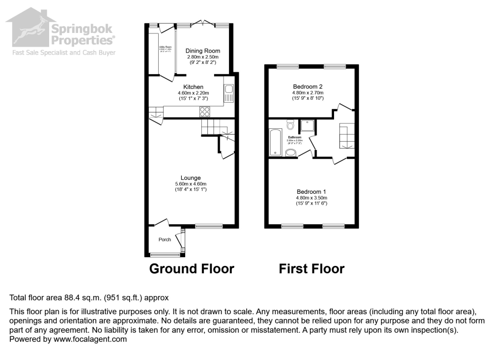 Castle Road, Colne, Lancashire BB8, 2 bedroom cottage for sale