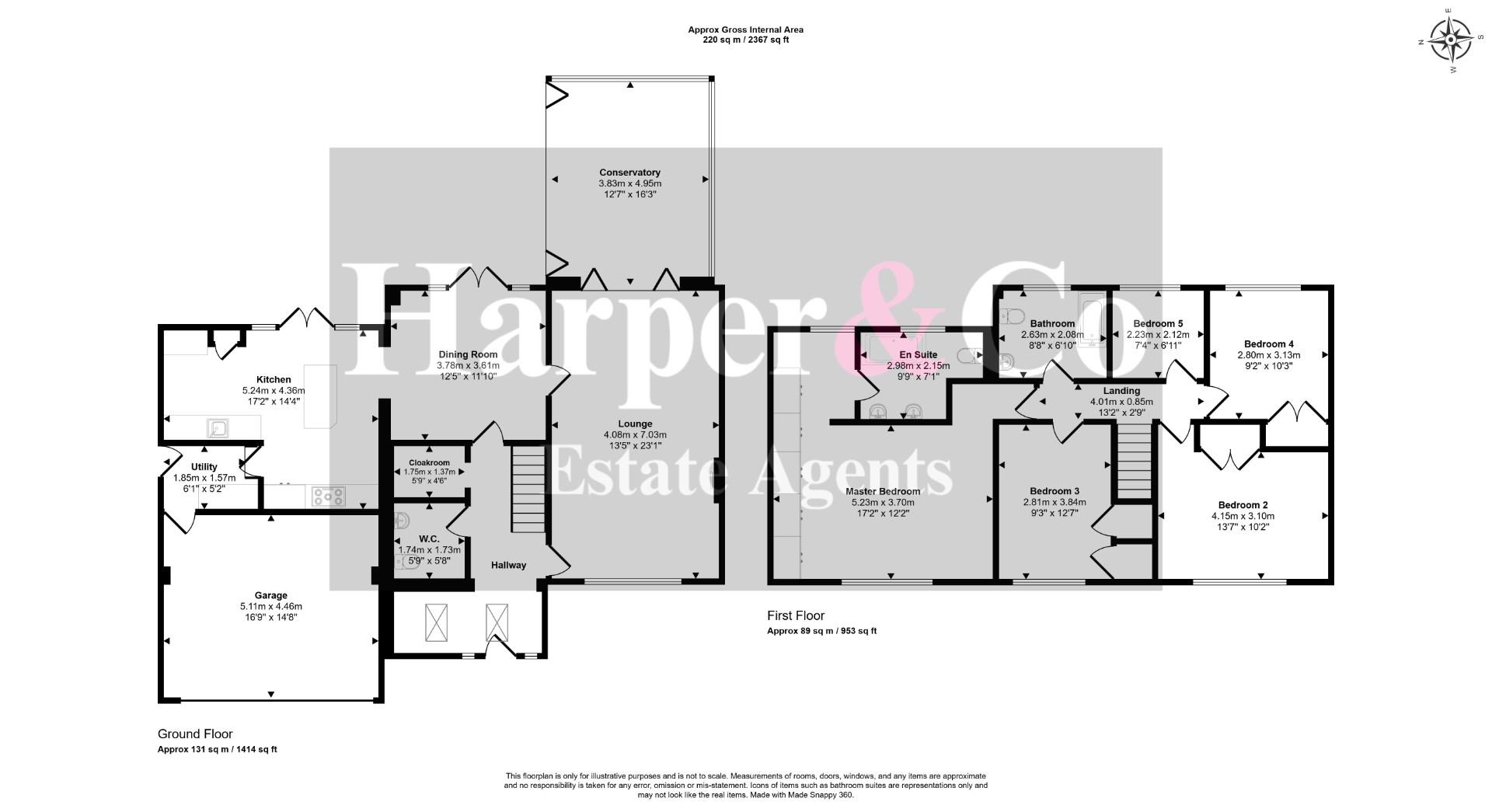 5, Binchester Croft, Newton Aycliffe floorplan