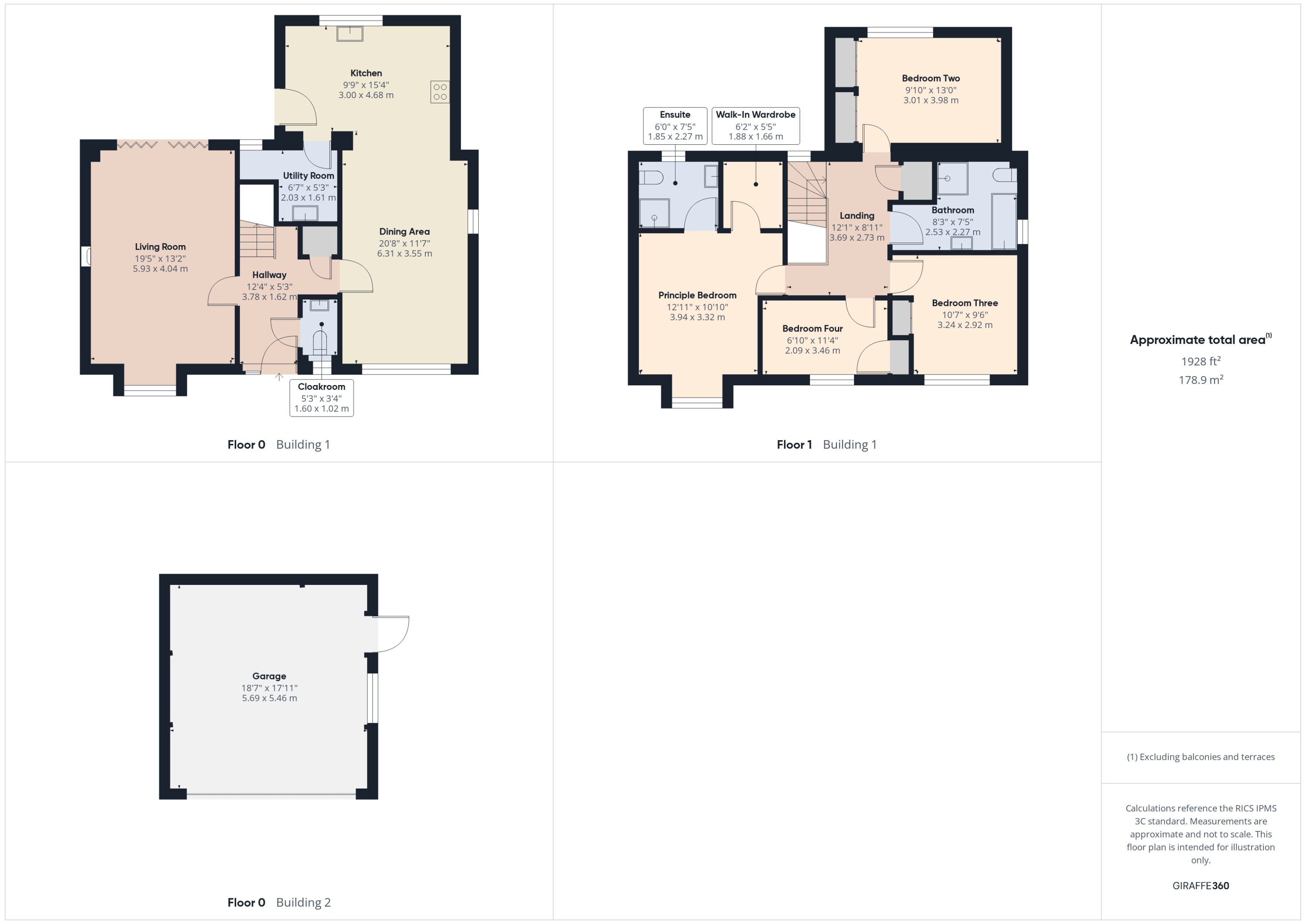 Plot 47, The Nightingale, The Hamlet, Ashford floorplan