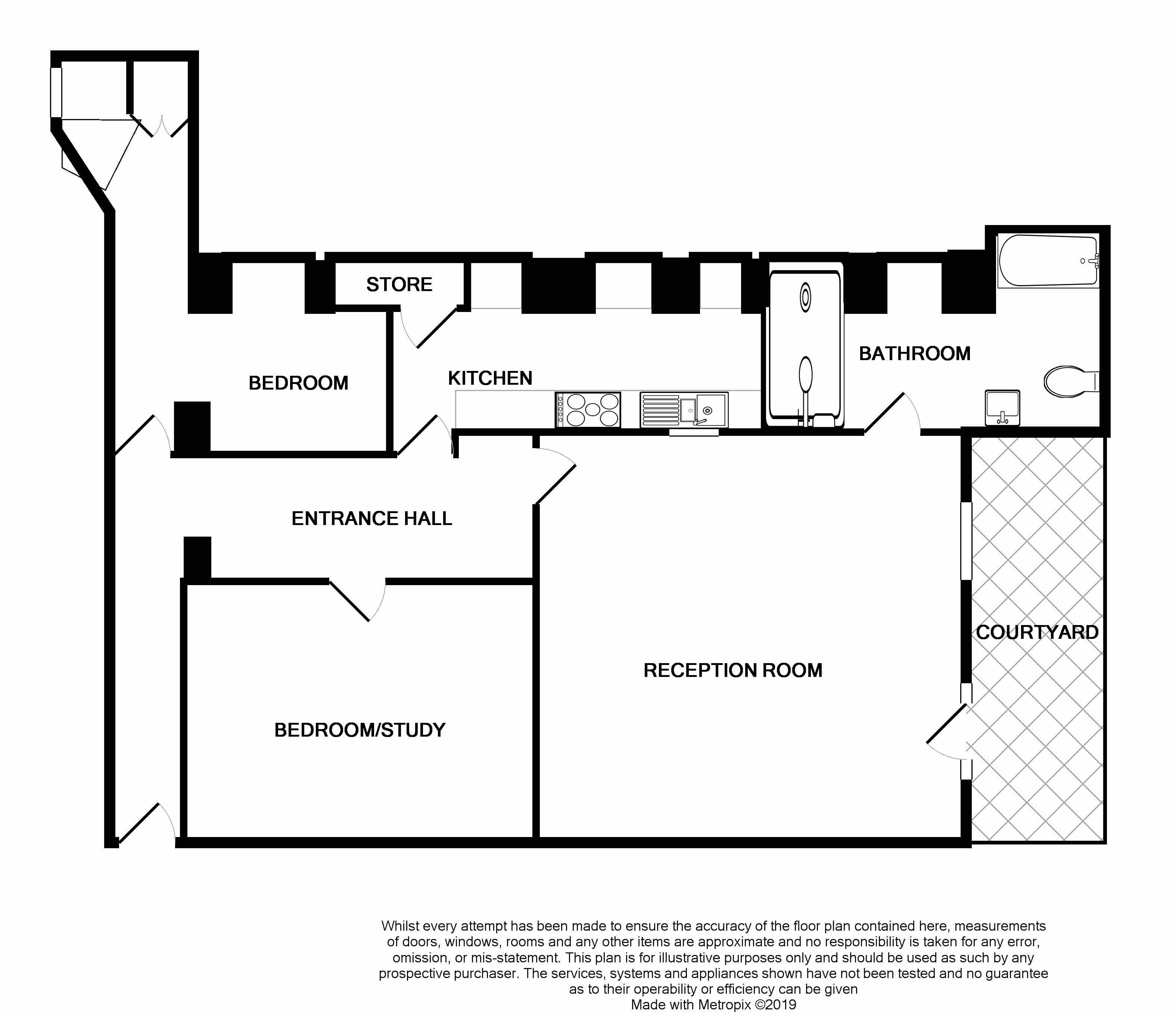 2 Bedrooms Flat for sale in Sussex Square, Brighton BN2