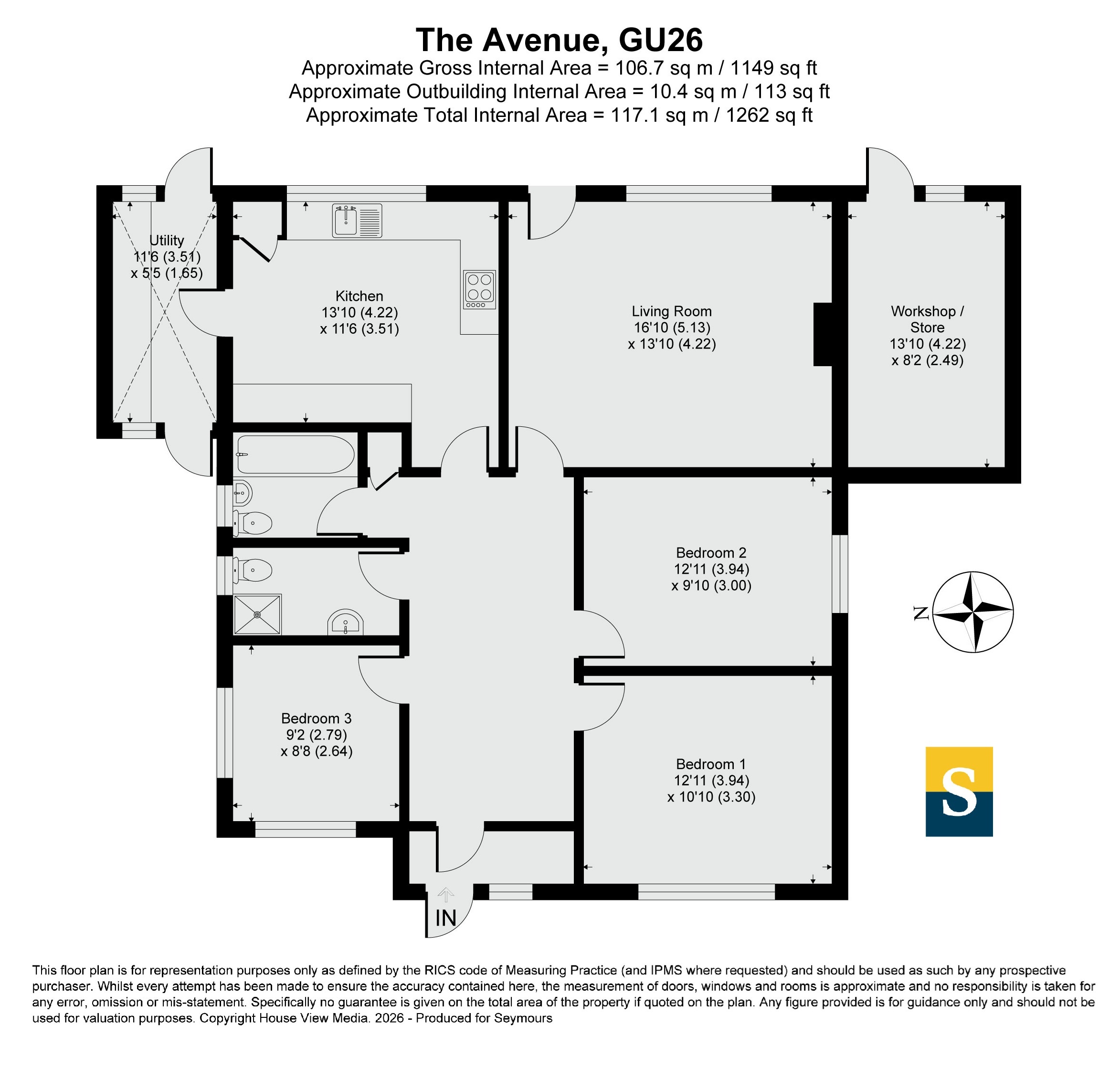 Weatheroak,, The Avenue, Hindhead floorplan