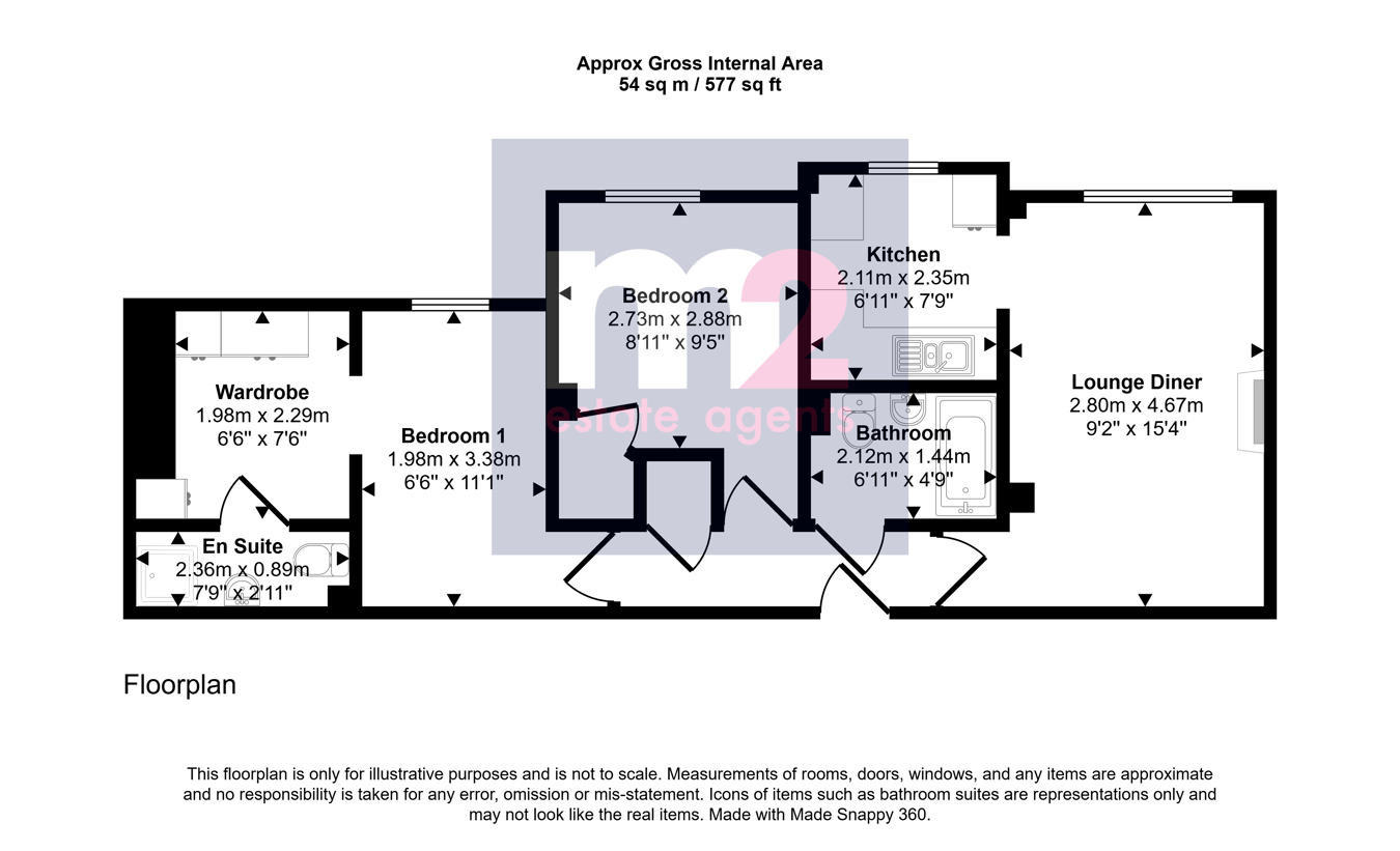 Hawthorn Gardens, The Hawthorns, Newport floorplan