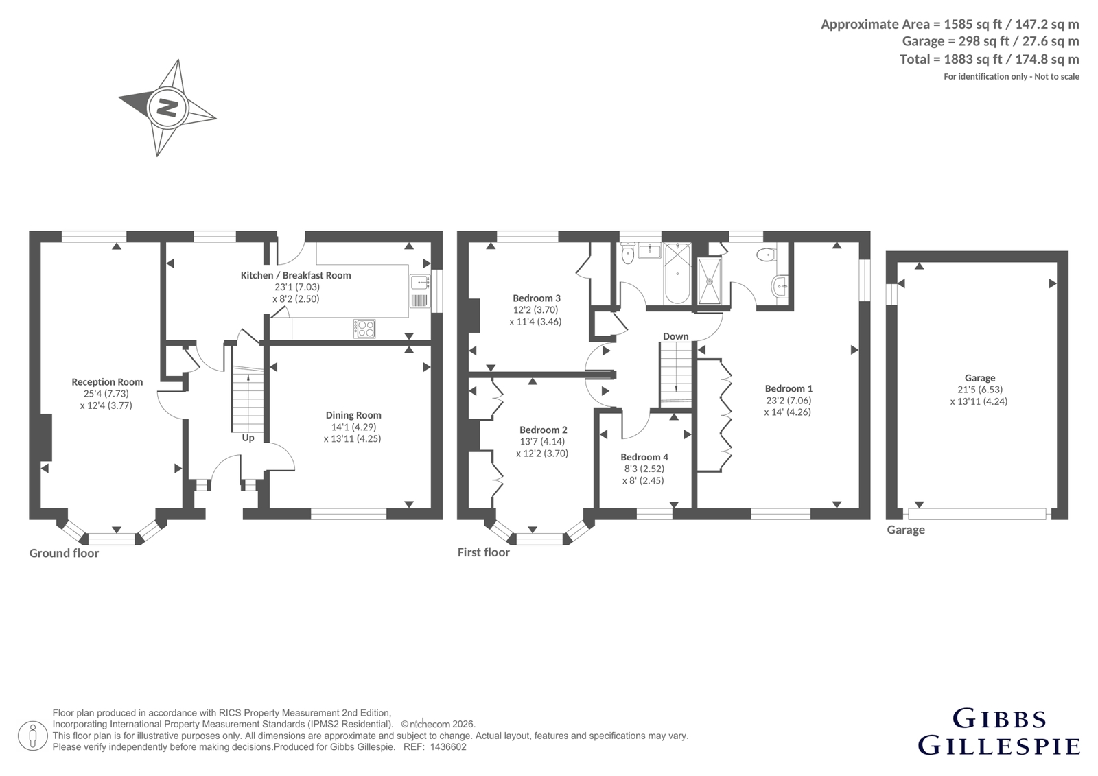 4, Elizabeth Way, Slough floorplan
