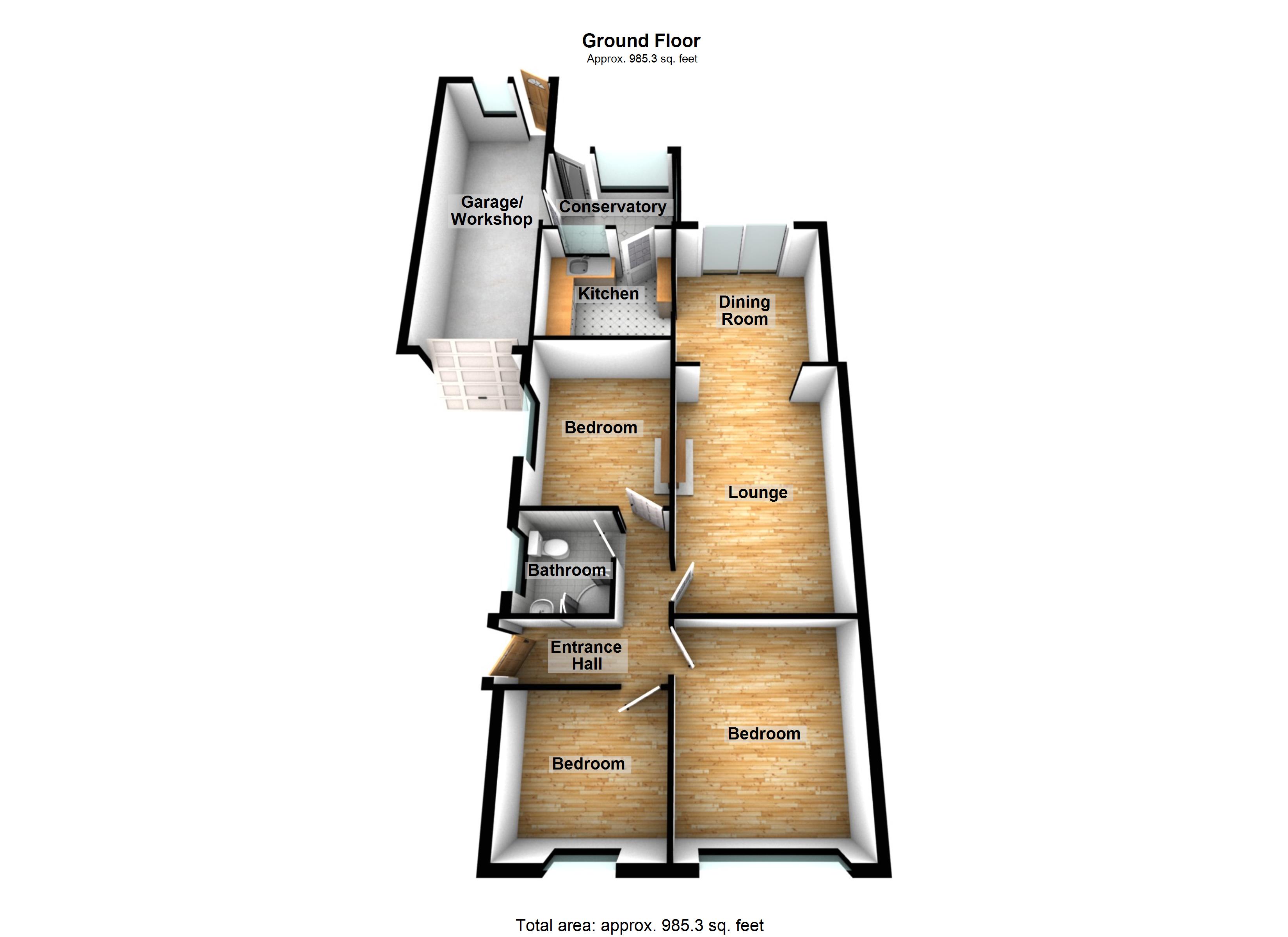 42, Woodside Gardens, Kent floorplan