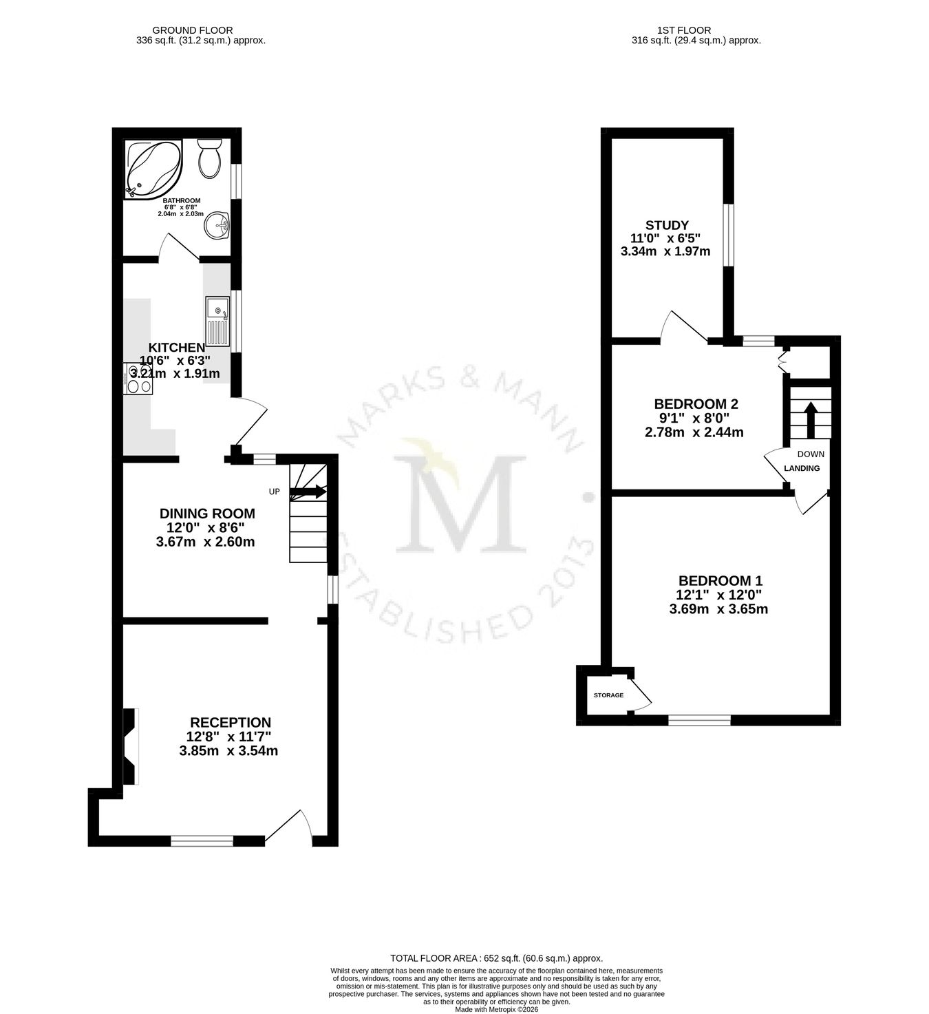 46, Cardinalls Road, Stowmarket floorplan
