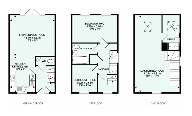 28, Meadow Acre Road Devon, Gittisham floorplan