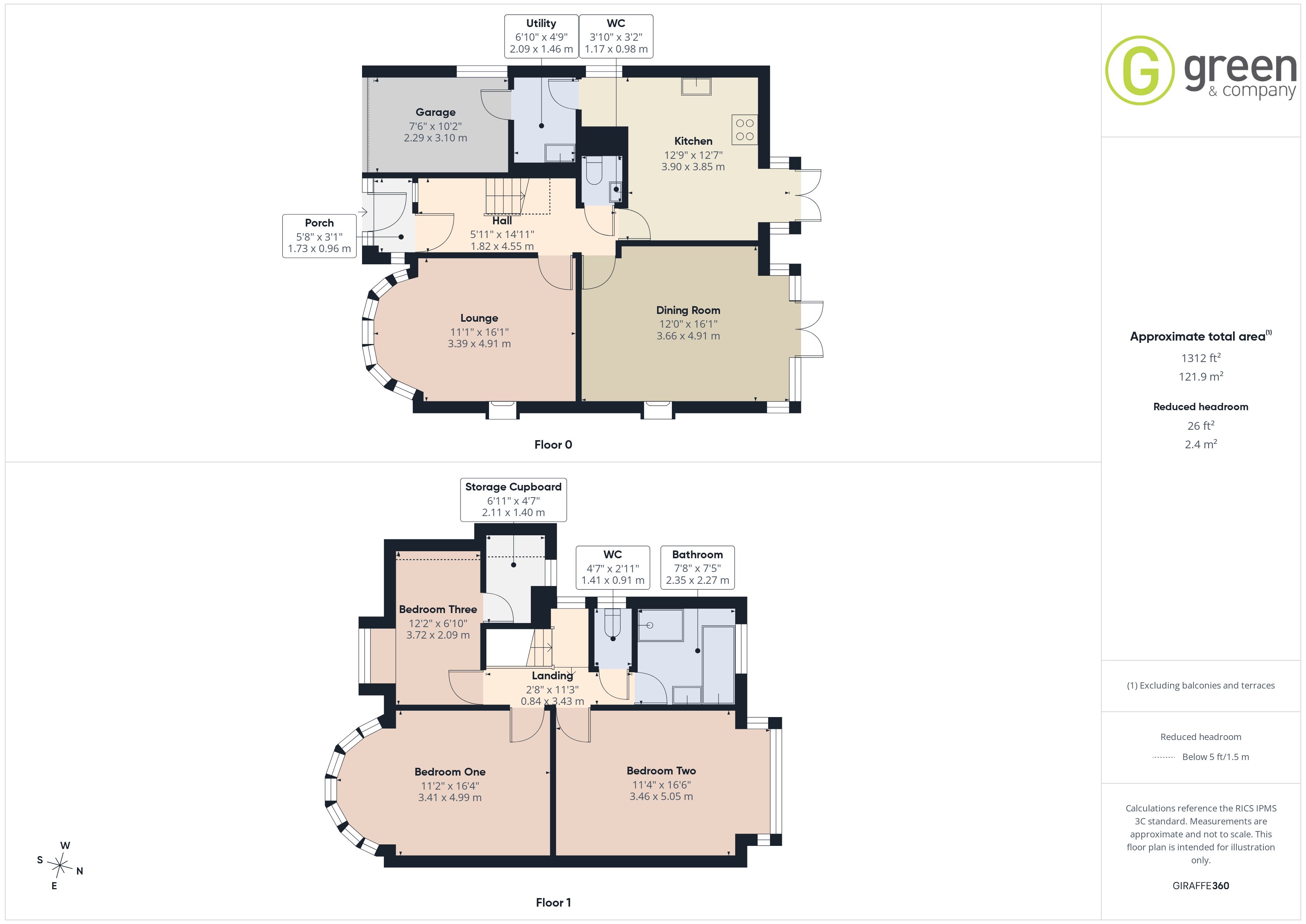 35, Springfield Road, Birmingham floorplan