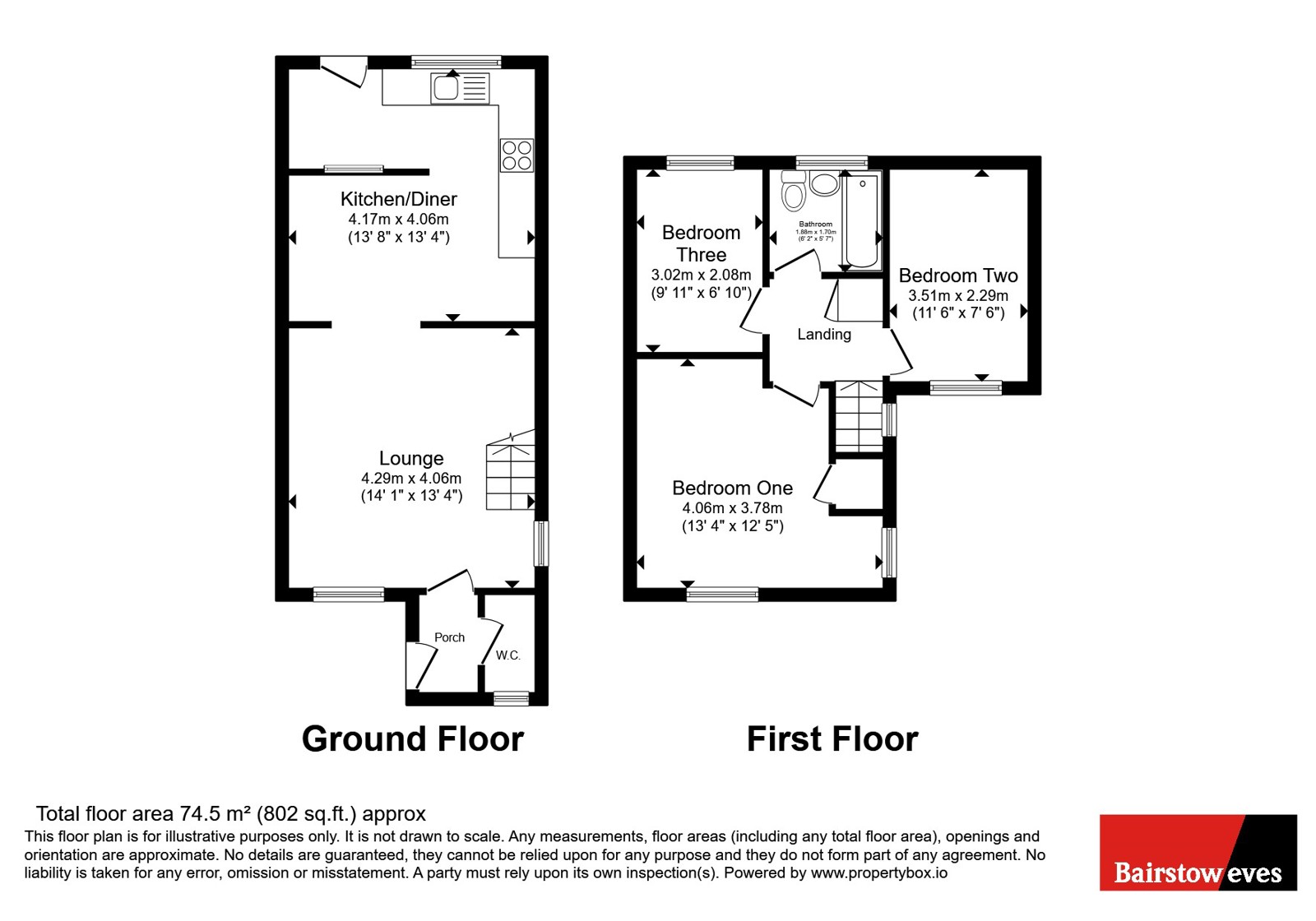 55, Heron Park, Cambridgeshire floorplan