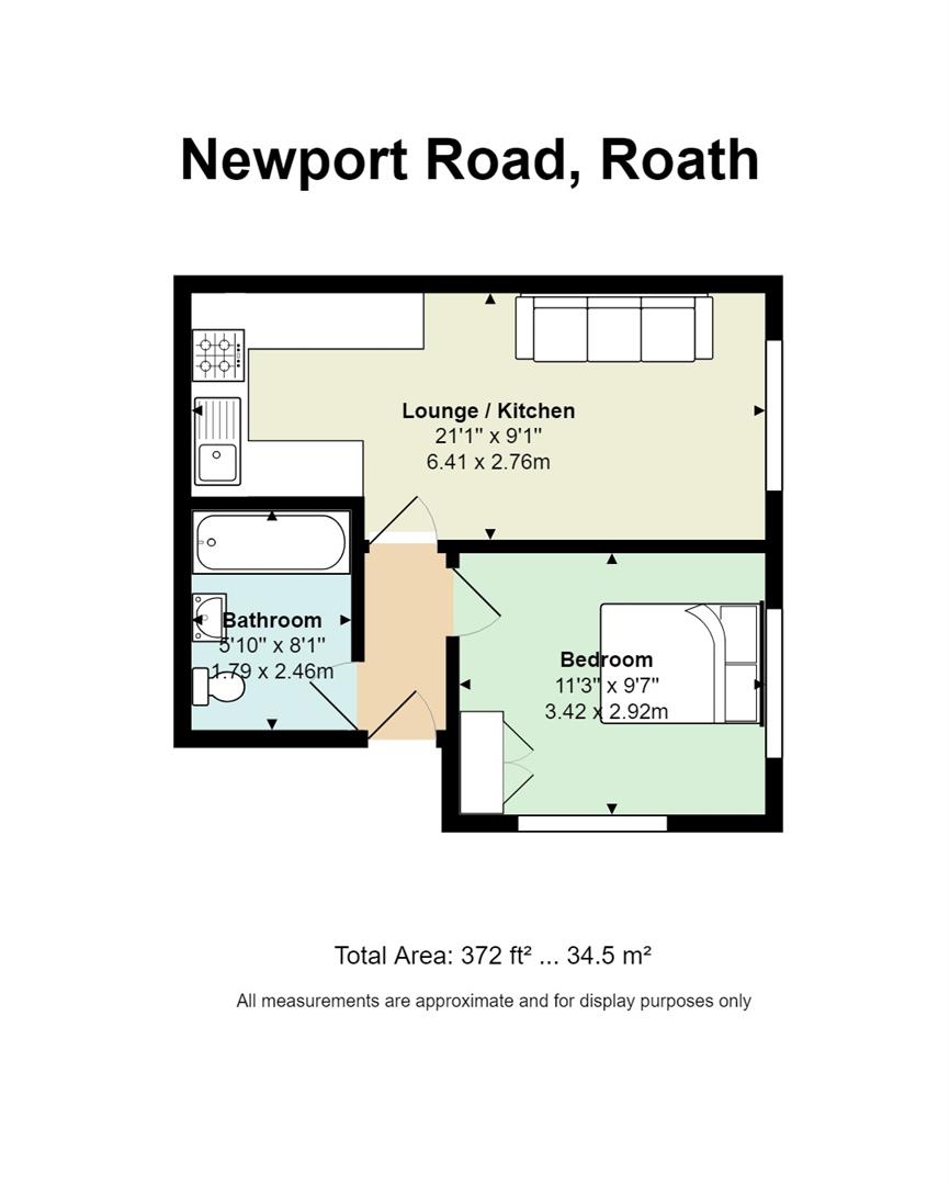 1 Bedrooms  to rent in The Court, Newport Road, Roath, Cardiff CF24