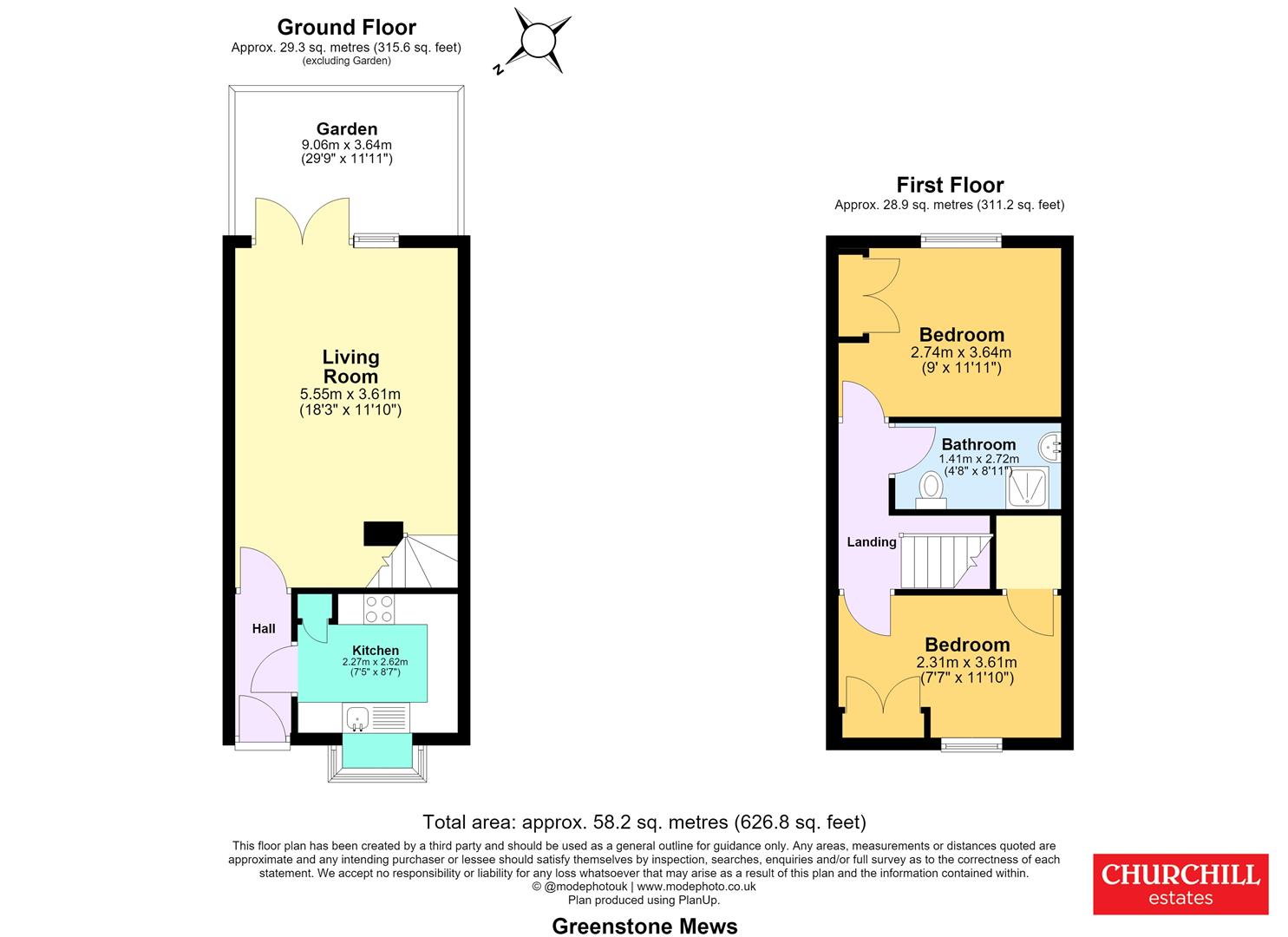 26, Greenstone Mews, Wanstead floorplan