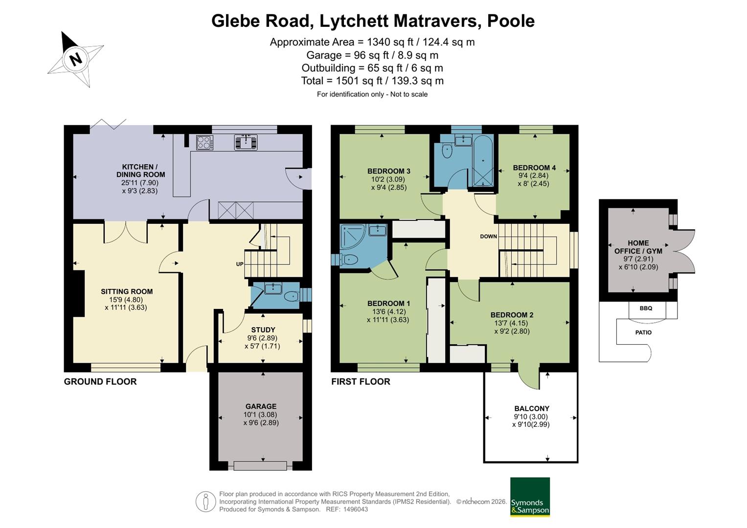 20, Glebe Road, Poole floorplan
