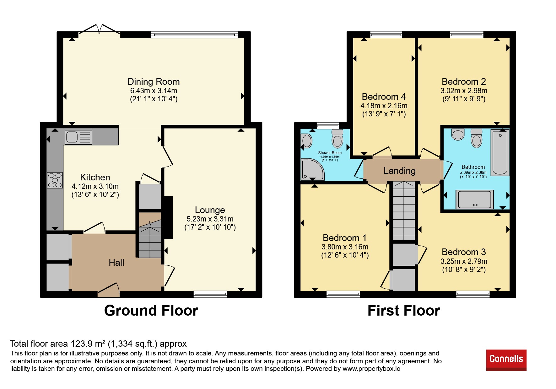 76, Broad Oak Way, Stevenage floorplan