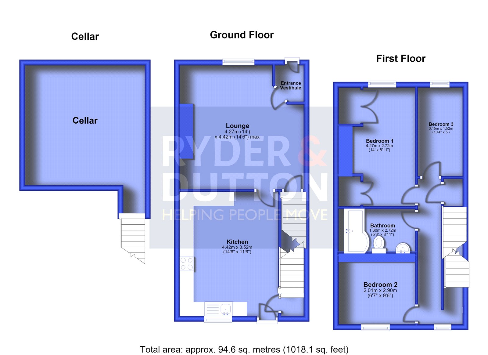 13, Robert Street, Rossendale floorplan