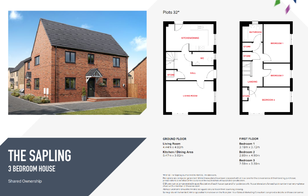 The Sapling @, Greenwood Park, Daventry floorplan