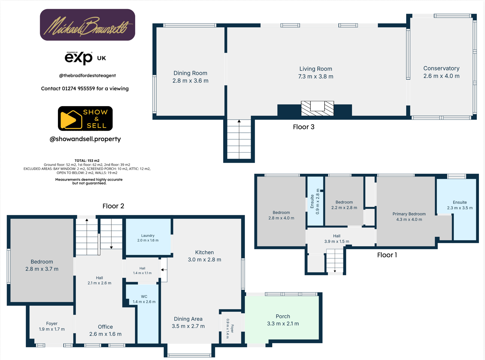 Woodlands, Tweedy Street, Bradford floorplan