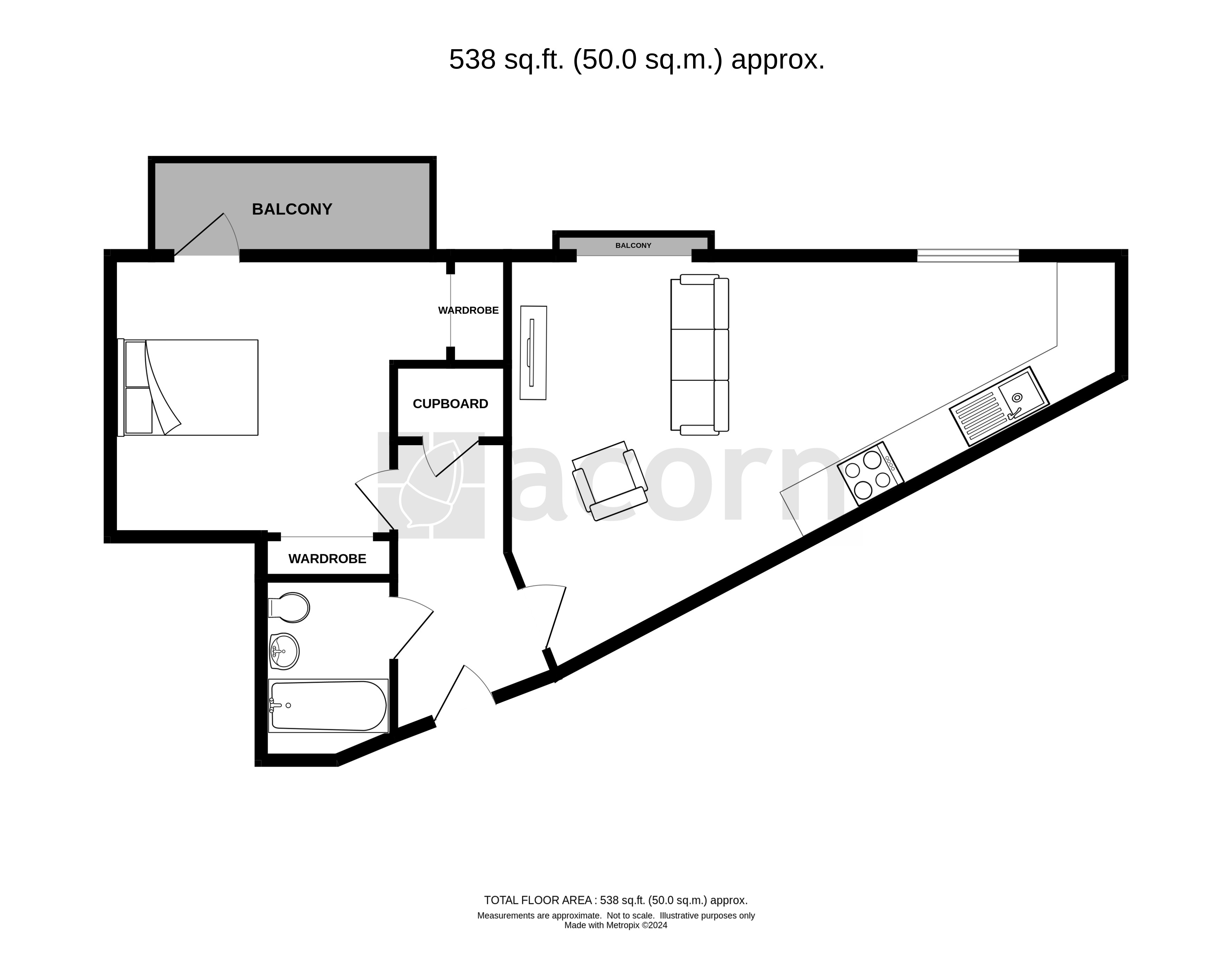 Apartment 28, Harrier Heights, 56, Bourne Way, Bromley floorplan