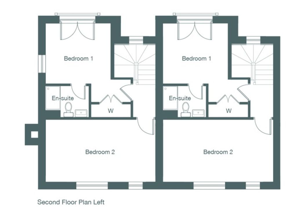 Plot 114, Chilmington Rise, Ashford floorplan