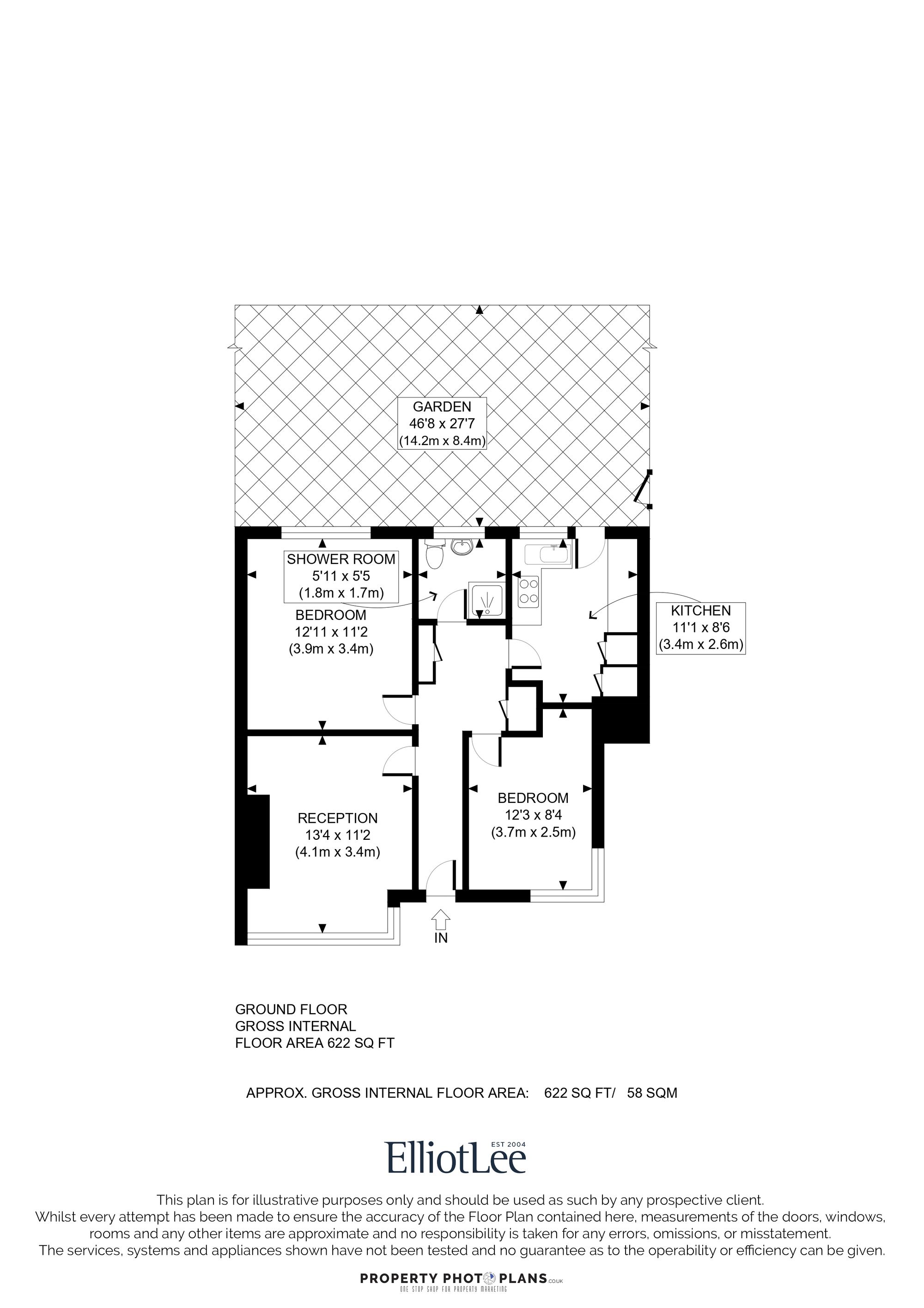 124 Shaftesbury Avenue, Harrow floorplan