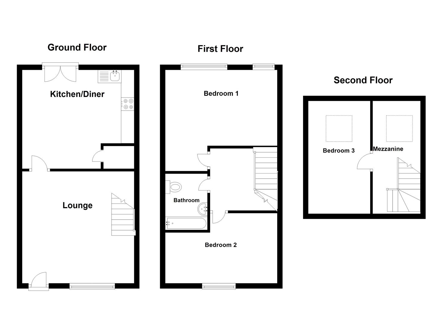 Victoria Street, Ramsbottom, Bury BL0, 3 bedroom end terrace house for