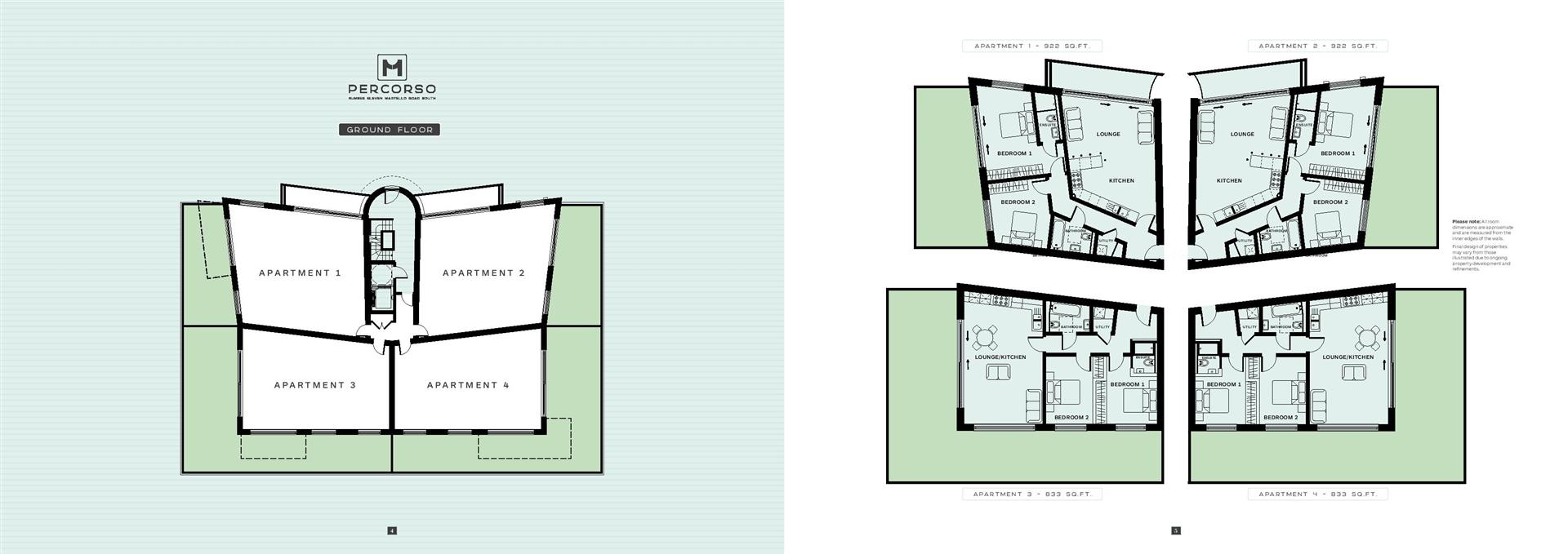 Martello Road South, Canford Cliffs, Poole BH13, 2 bedroom flat for