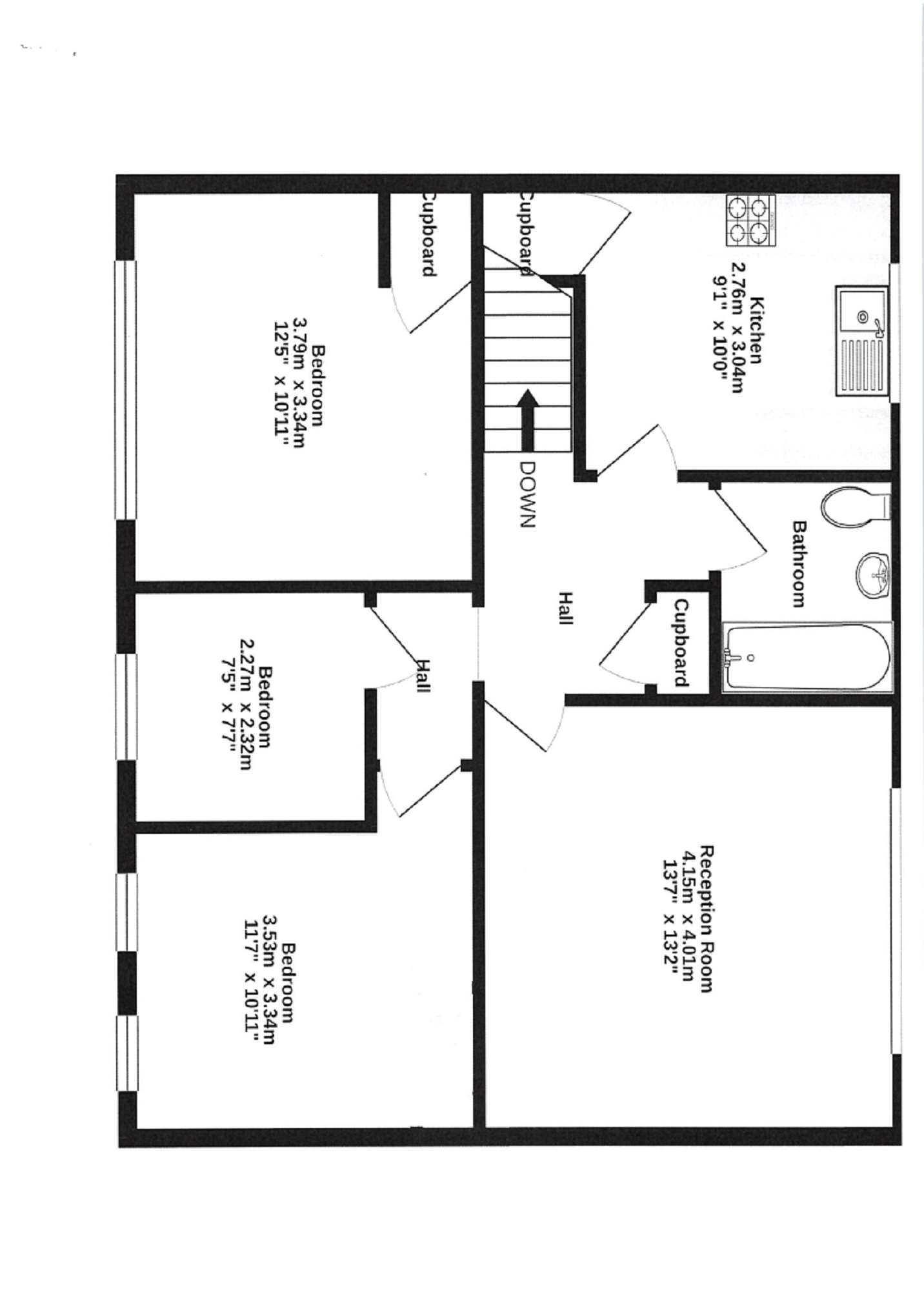 104, Frimley Road, Chessington floorplan