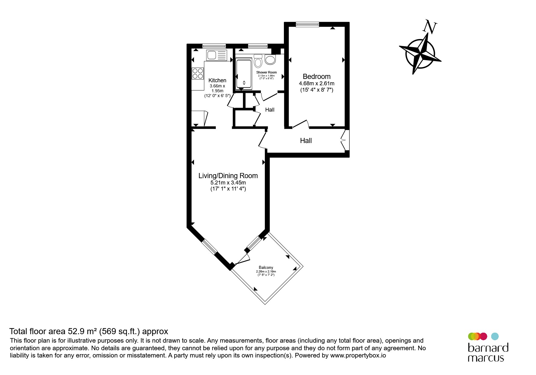 Flat 6, 440, Staines Road, Feltham floorplan