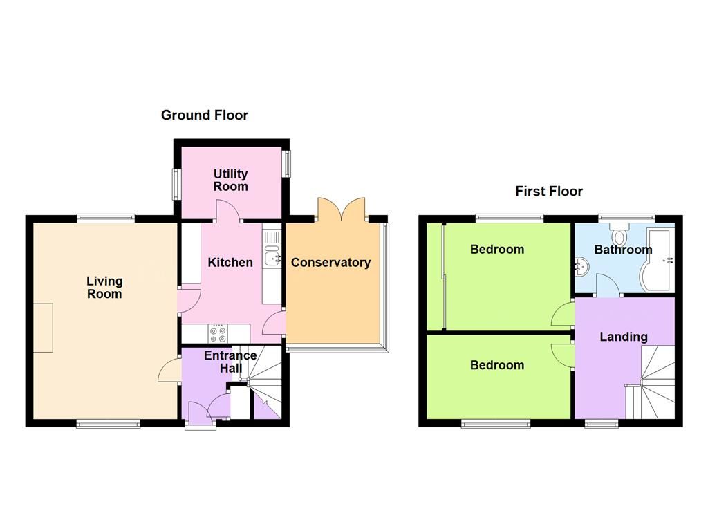 2 Bedrooms Semi-detached house for sale in Brick End, Broxted, Dunmow CM6