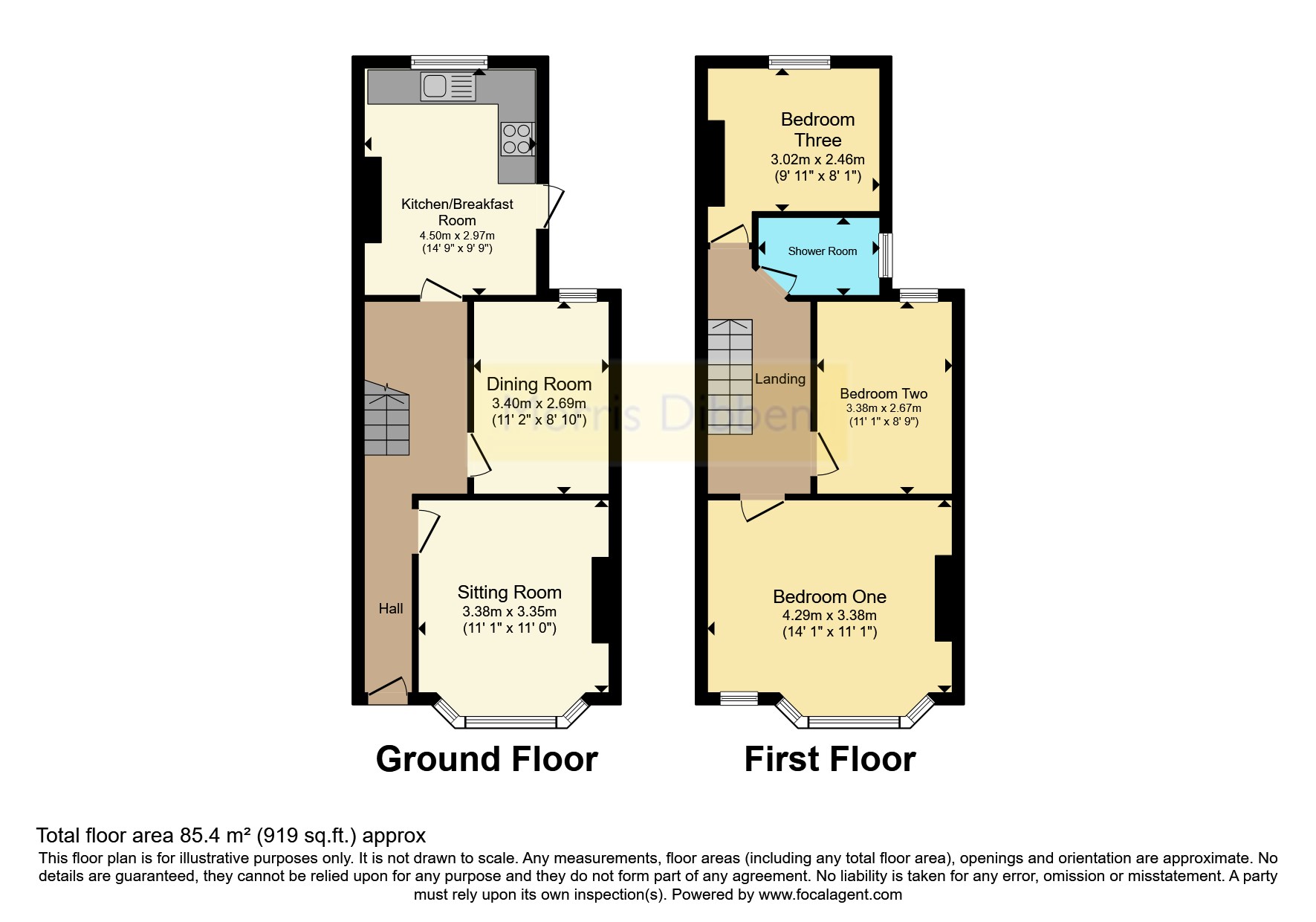 29, Burlington Road, Southampton floorplan