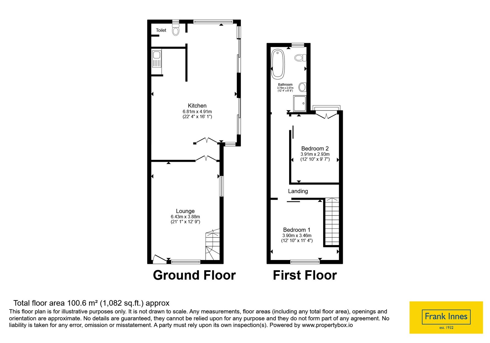 1, Coronation Street, Swadlincote floorplan