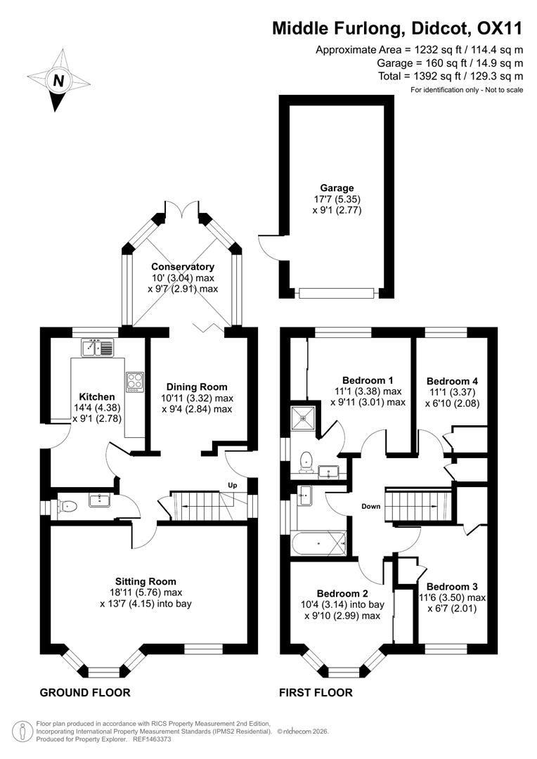 19, Middle Furlong, Didcot floorplan