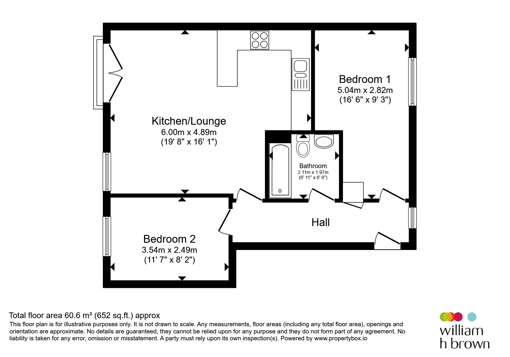 57, Savile Grange Apartments, Free School Lane, Halifax floorplan