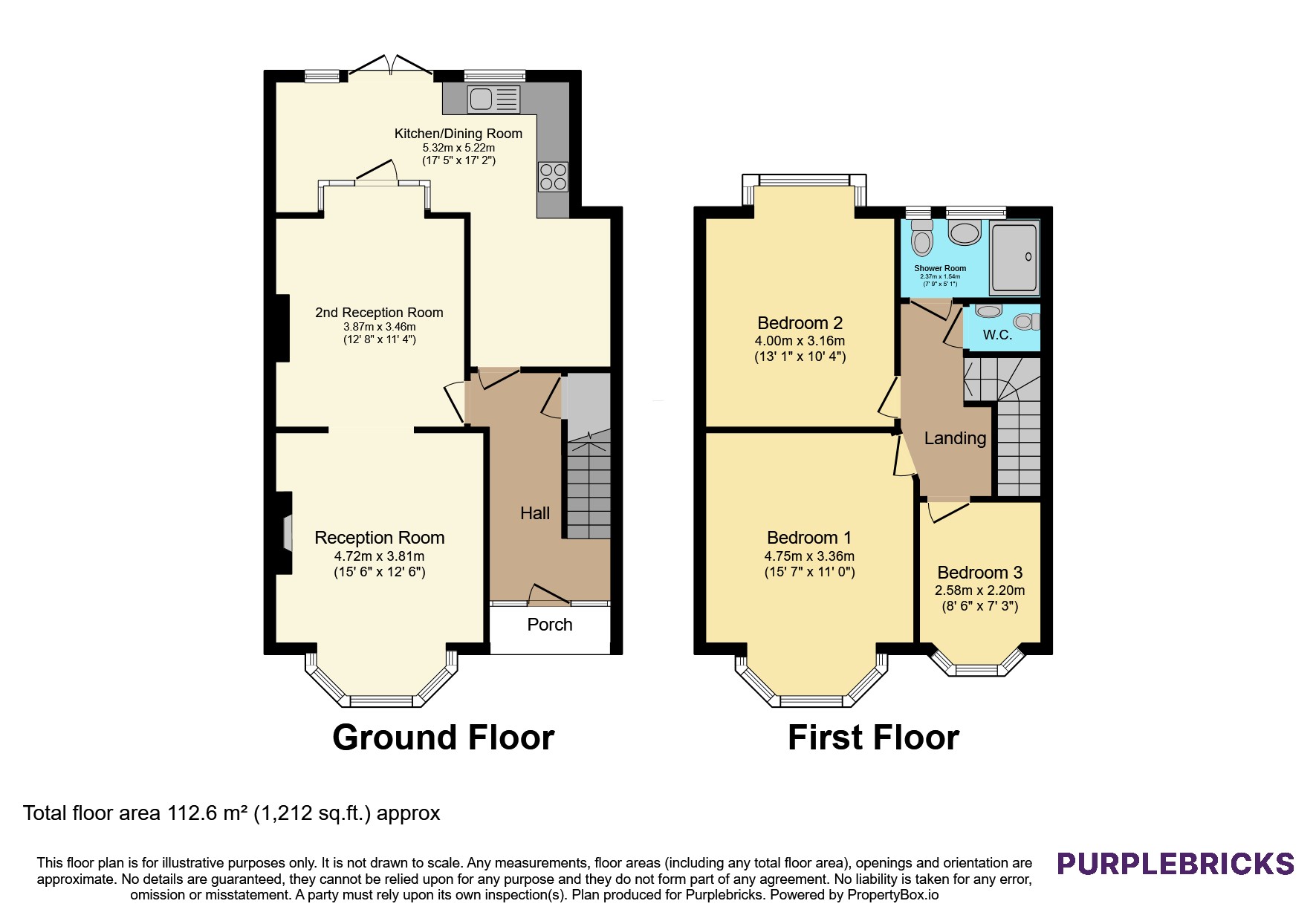 14, Forest View Road, London floorplan