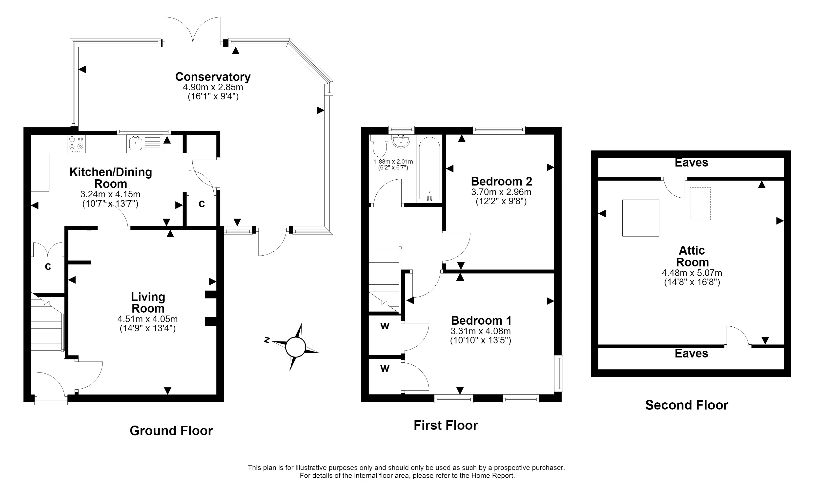 2, Woodburn Street, Dalkeith floorplan