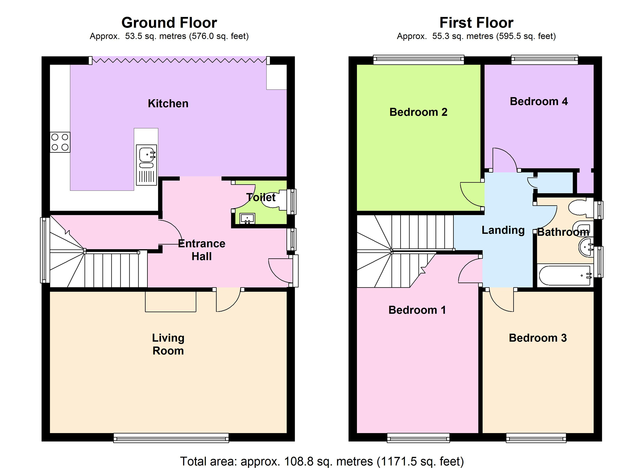 4 Bedrooms Detached house for sale in Farringford Close, Chiswell Green, St. Albans, Hertfordshire AL2