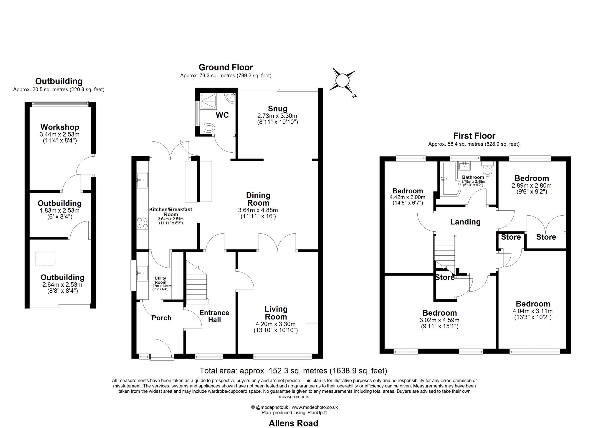 17 Allens Road, Billericay floorplan