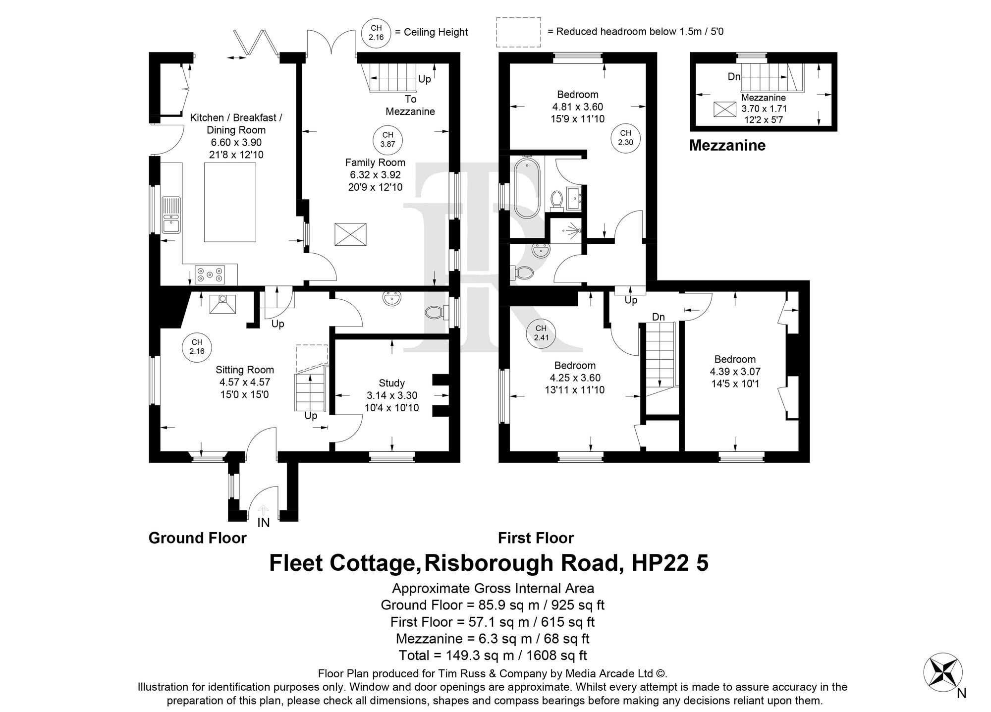Fleet Cottage, 2 Risborough Road, Aylesbury floorplan