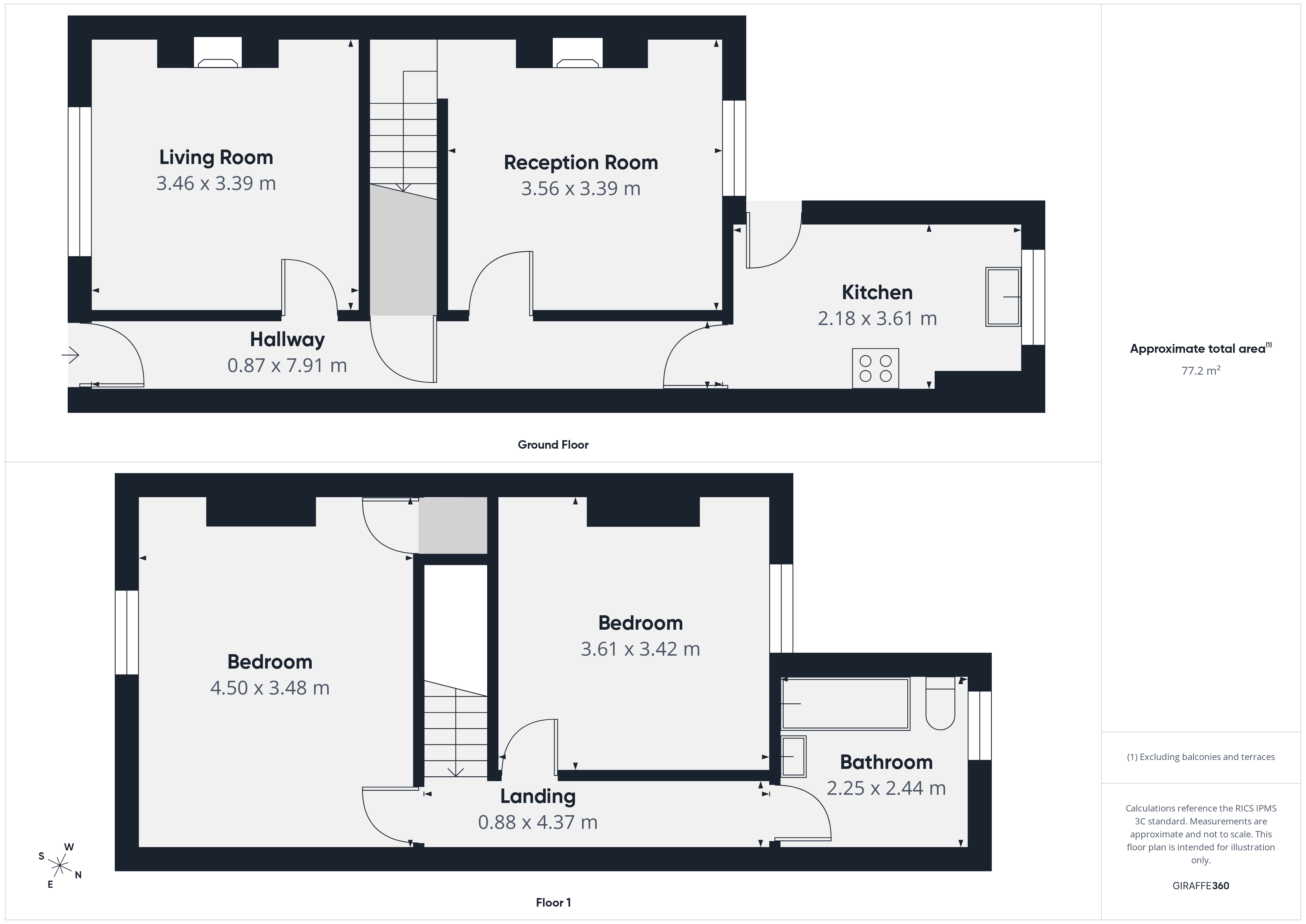 6, Merrywood Close, Bristol floorplan