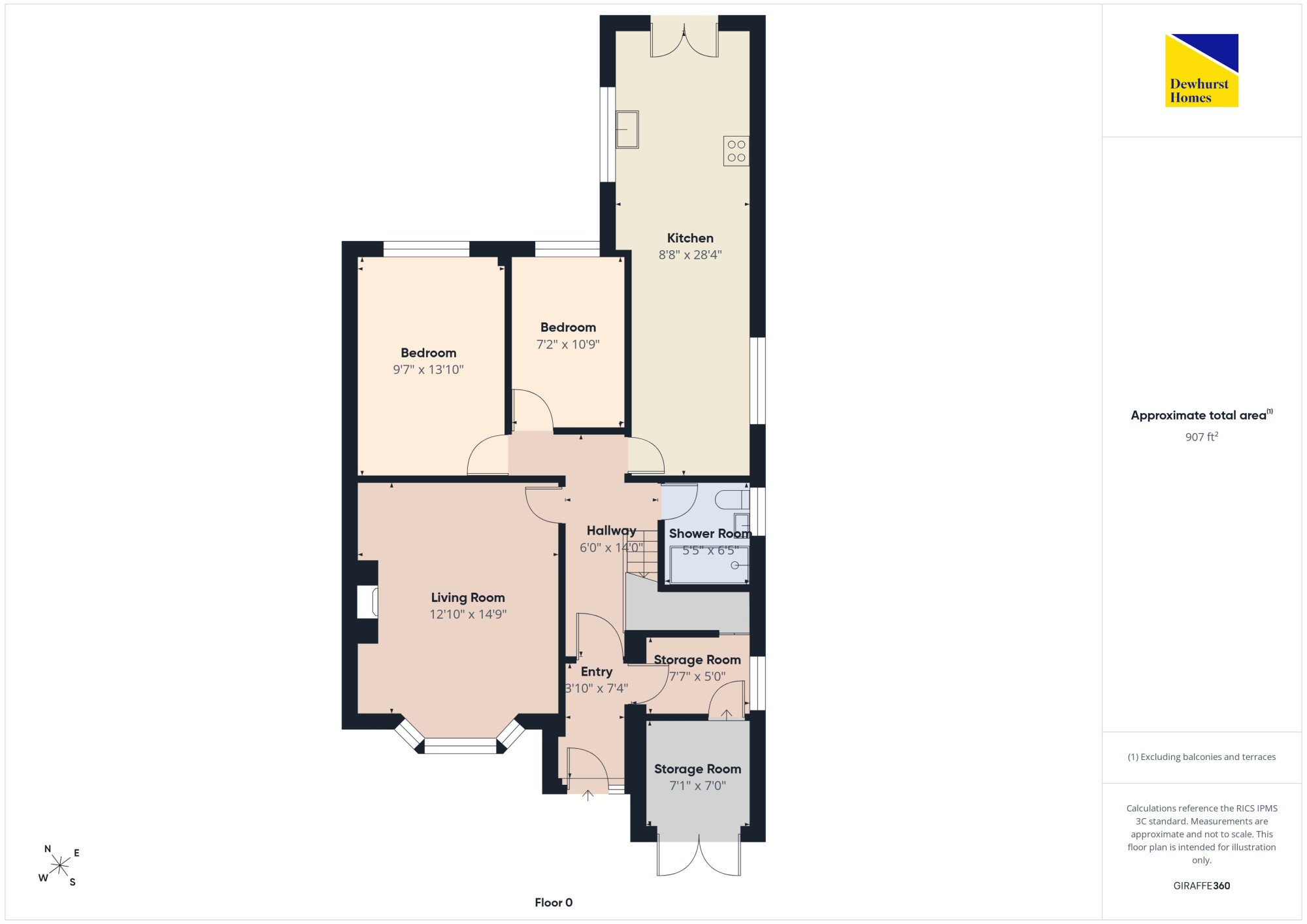 10, Monks Drive, Longridge floorplan