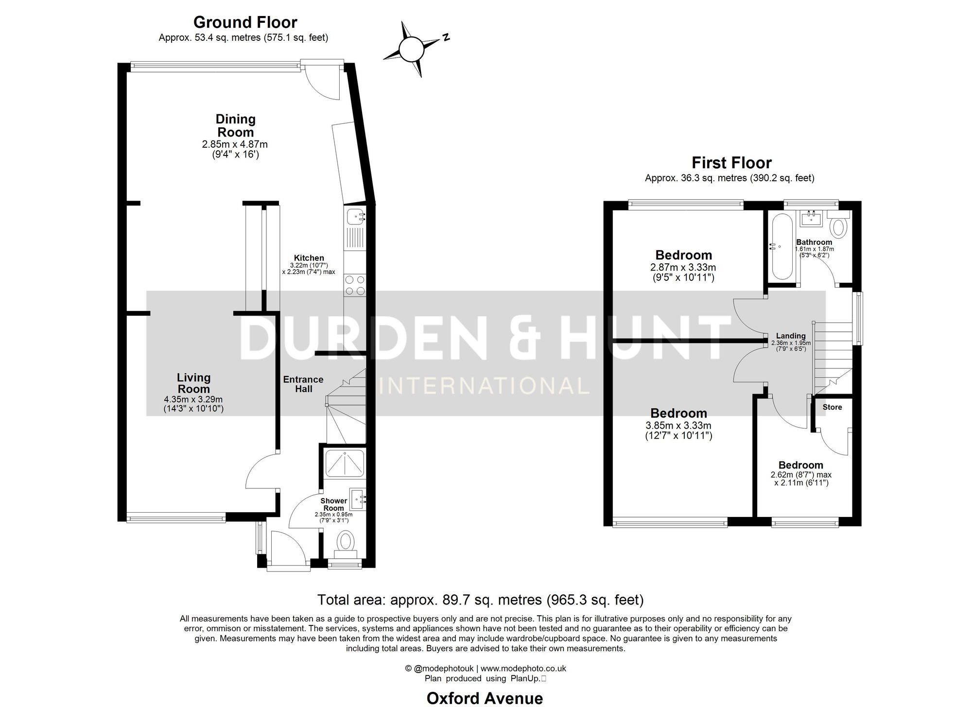 3 Oxford Avenue, Hornchurch floorplan